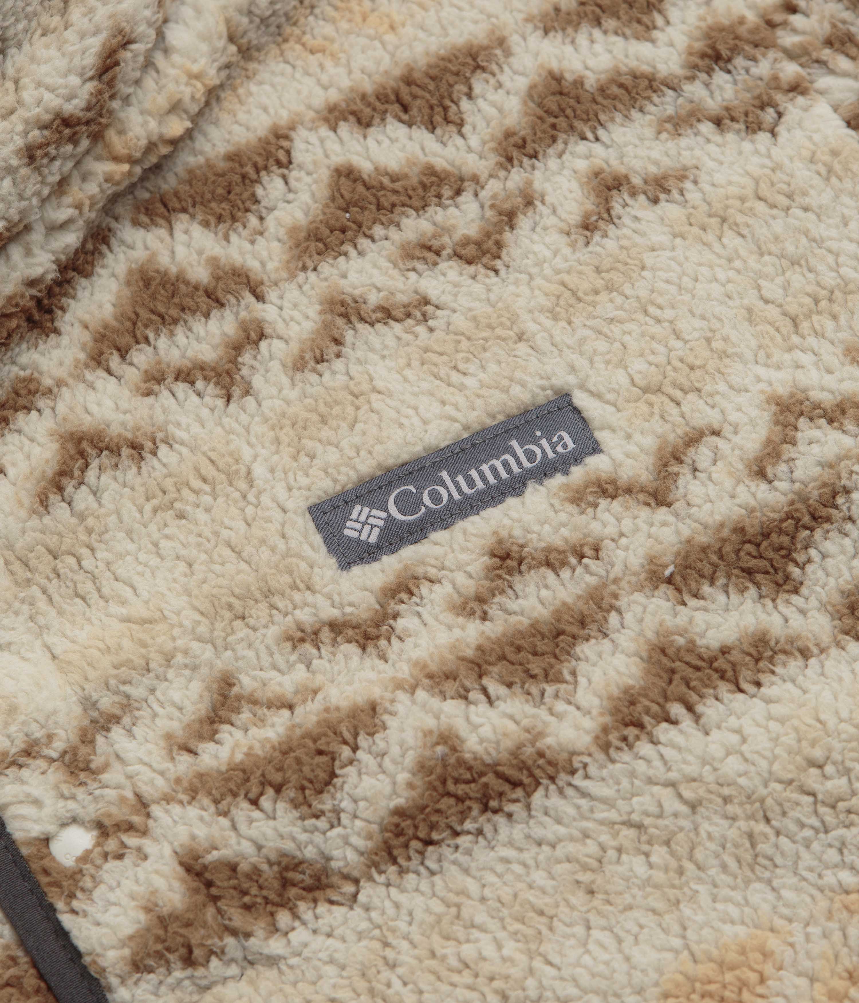 Columbia Rugged Ridge Half Snap Fleece - Dark Stone / Delta Madras Multi - Image 2