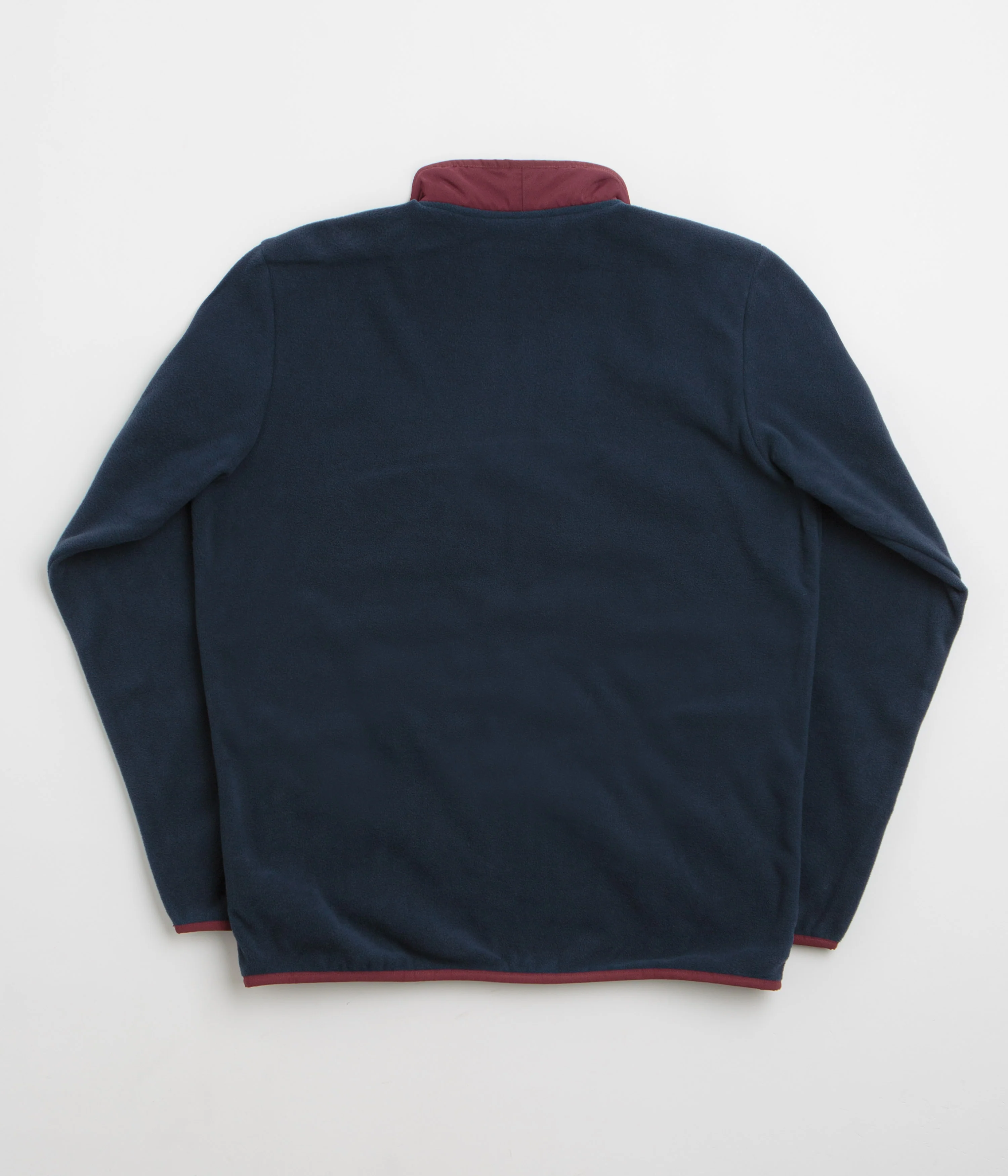 Columbia Sequoia Grove Full Zip Fleece - Rich Wine / Collegiate Navy - Image 3