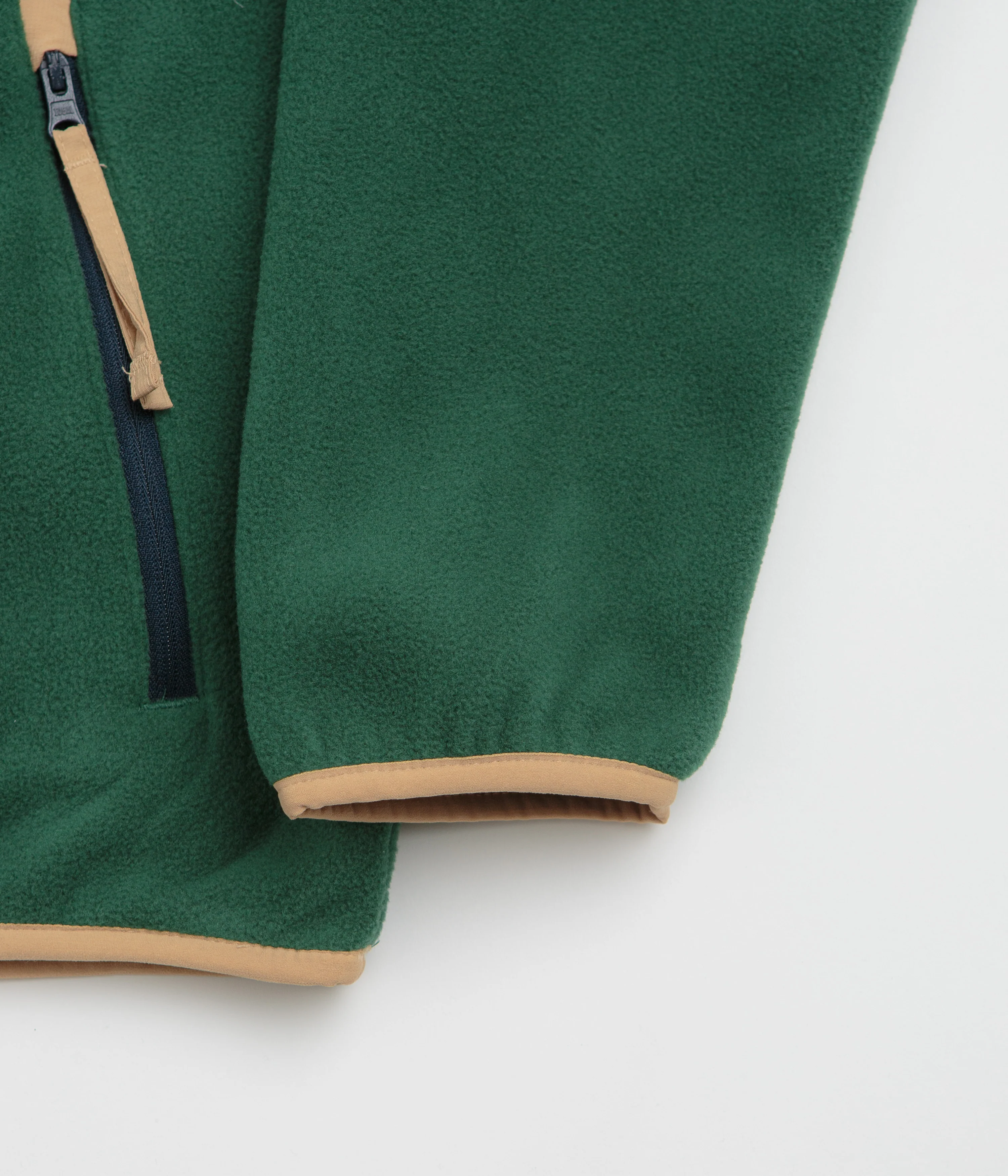Columbia Sequoia Grove Half Zip Fleece - Rain Forest / Collegiate Navy - Image 6