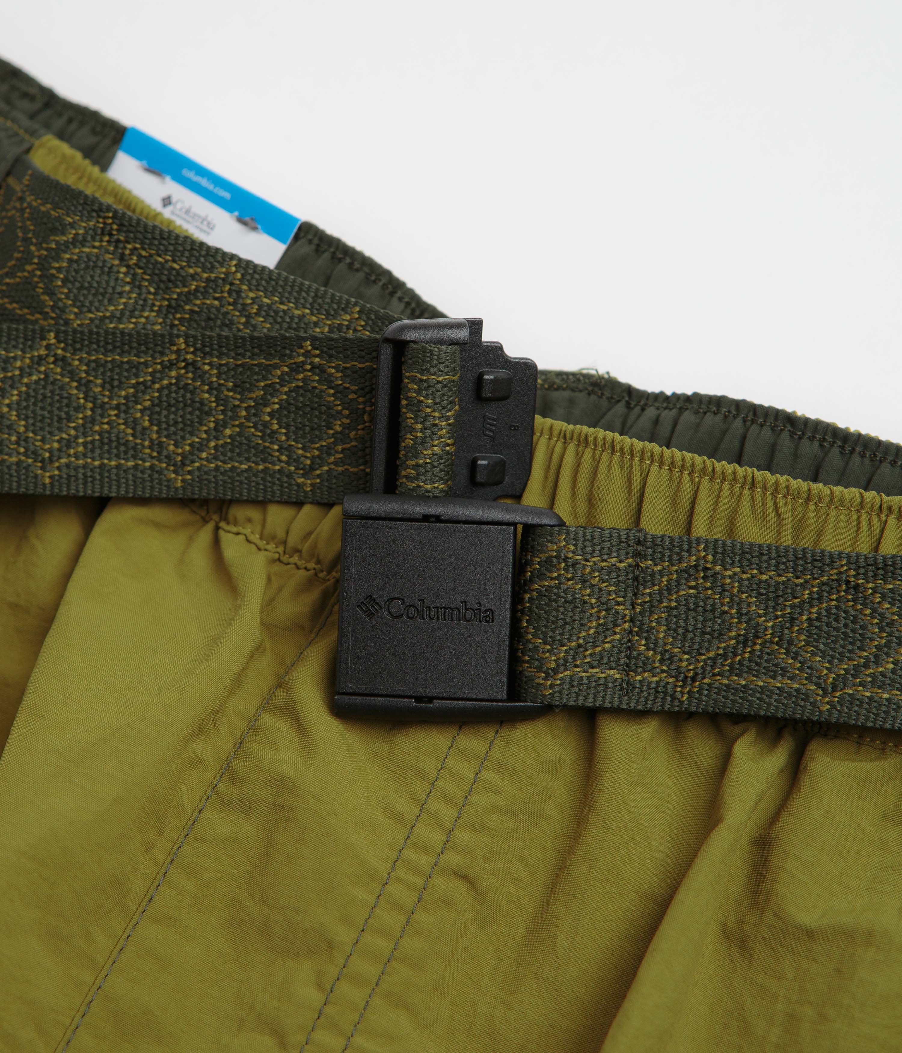 Columbia Sequoia Grove Woven 9" Shorts - Mossy Green / Greenscape - Image 5