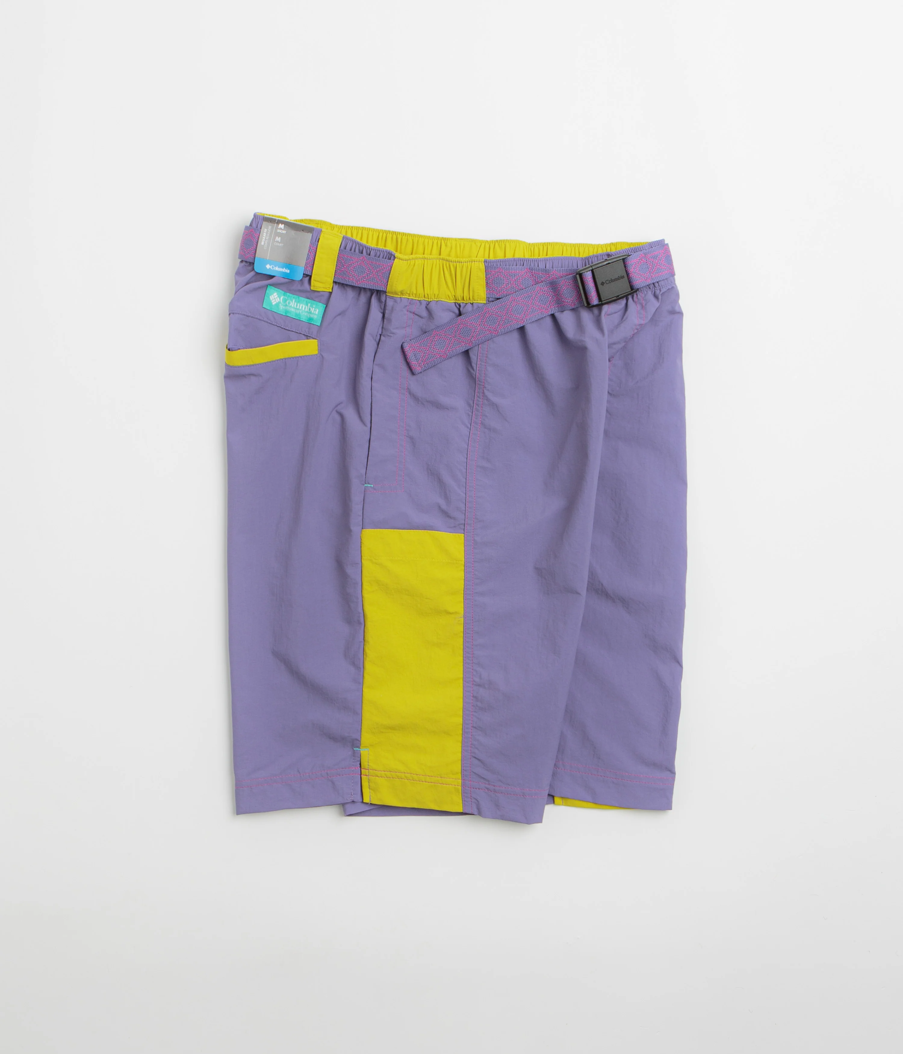 Columbia Sequoia Grove Woven 9" Shorts - Stormwatch / Antique Moss - Image 2