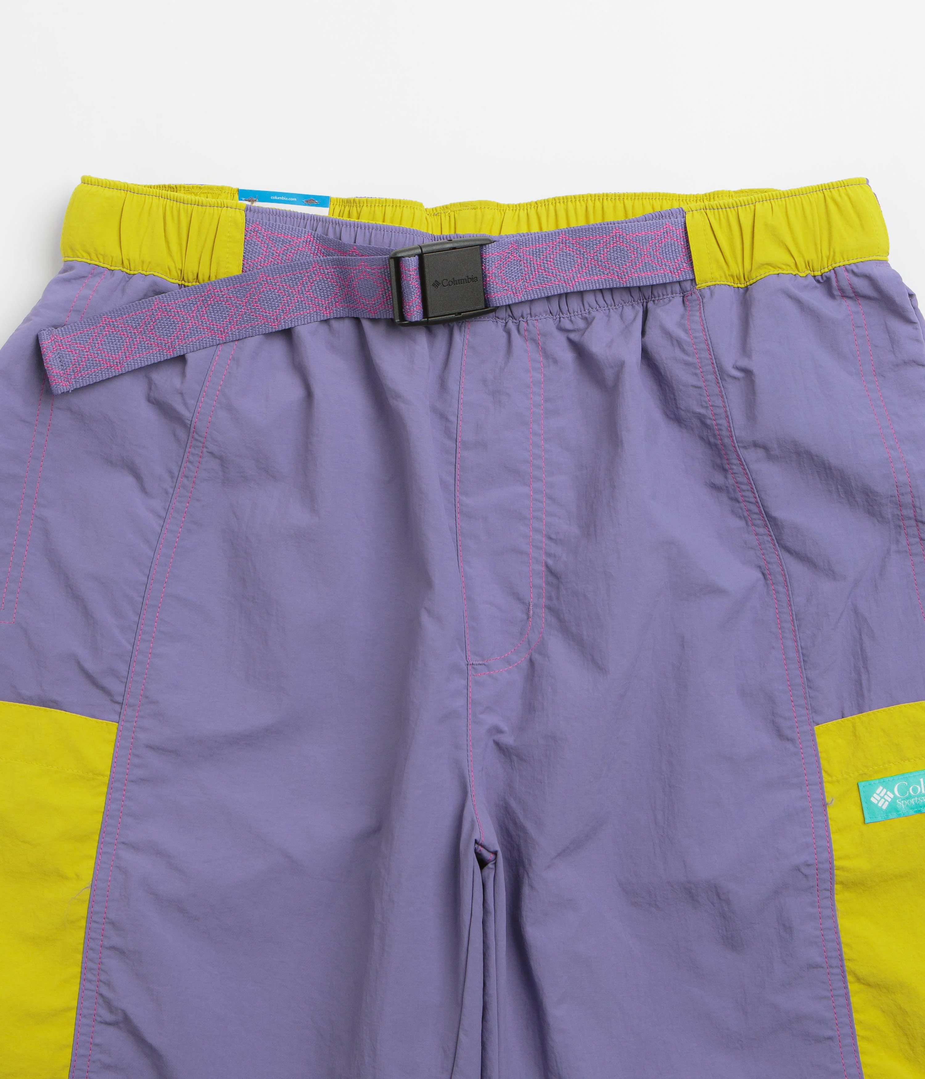 Columbia Sequoia Grove Woven 9" Shorts - Stormwatch / Antique Moss - Image 4