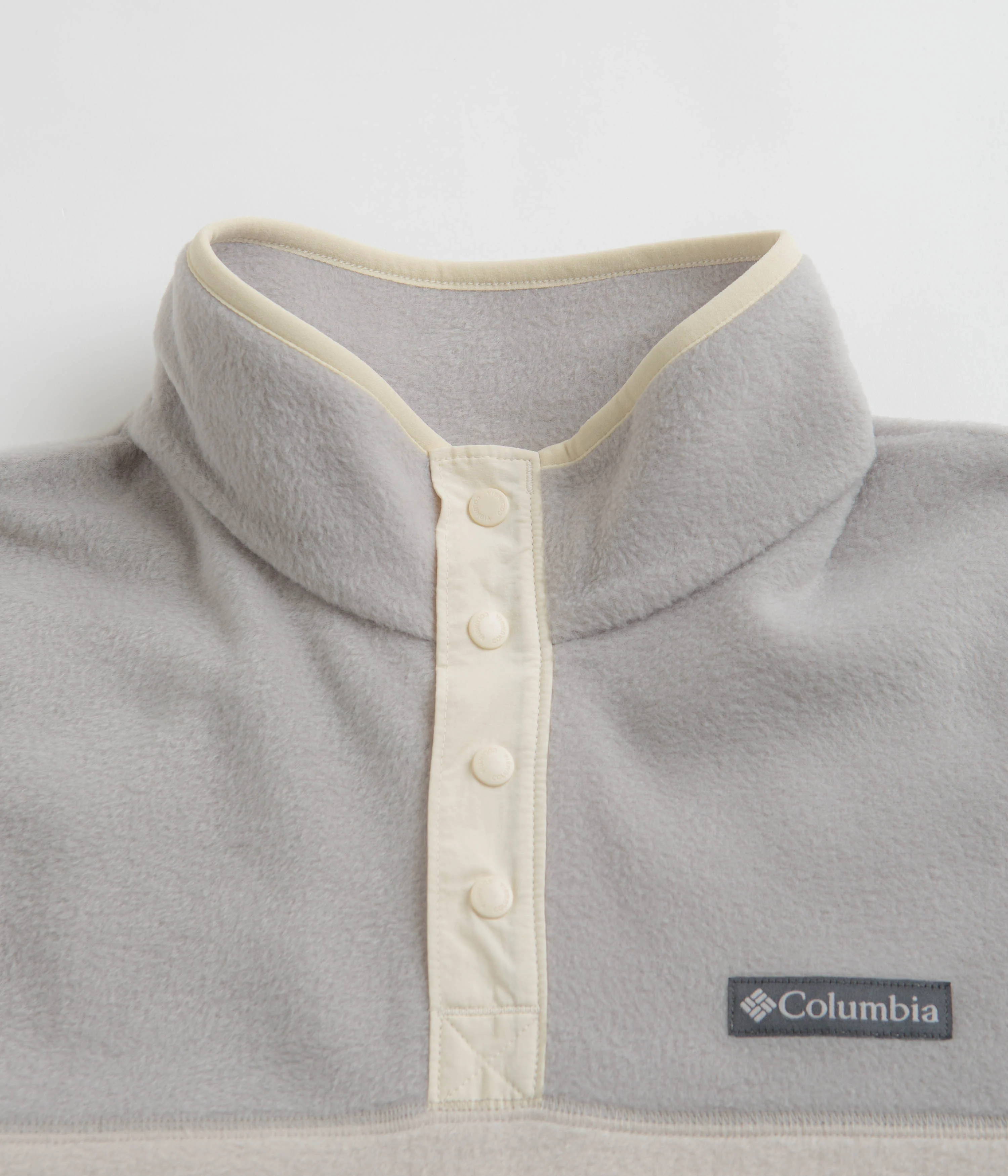 Columbia Steens Mountain Half Snap Fleece - Dark Stone / Flint Grey / Chalk - Image 2