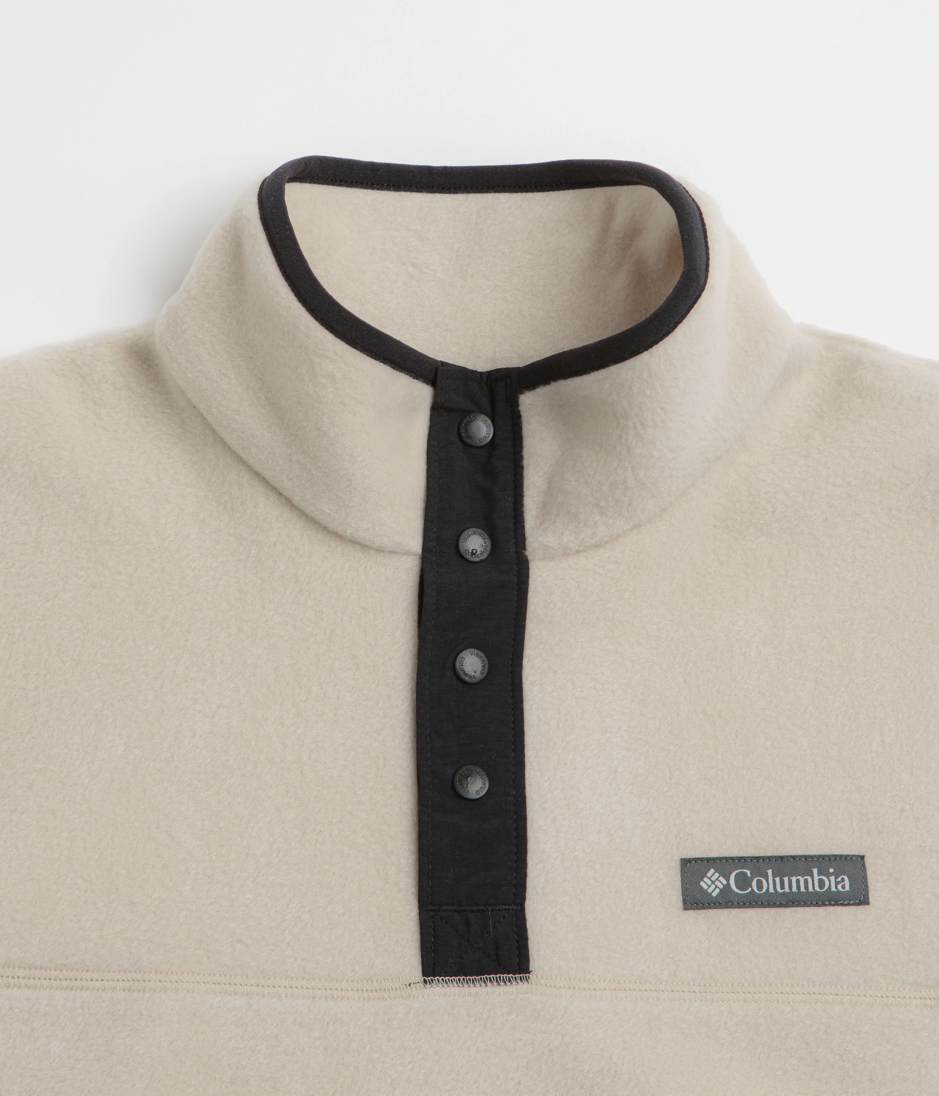 Columbia Steens Mountain II Half Snap Fleece - Ancient Fossil / Black - Image 3
