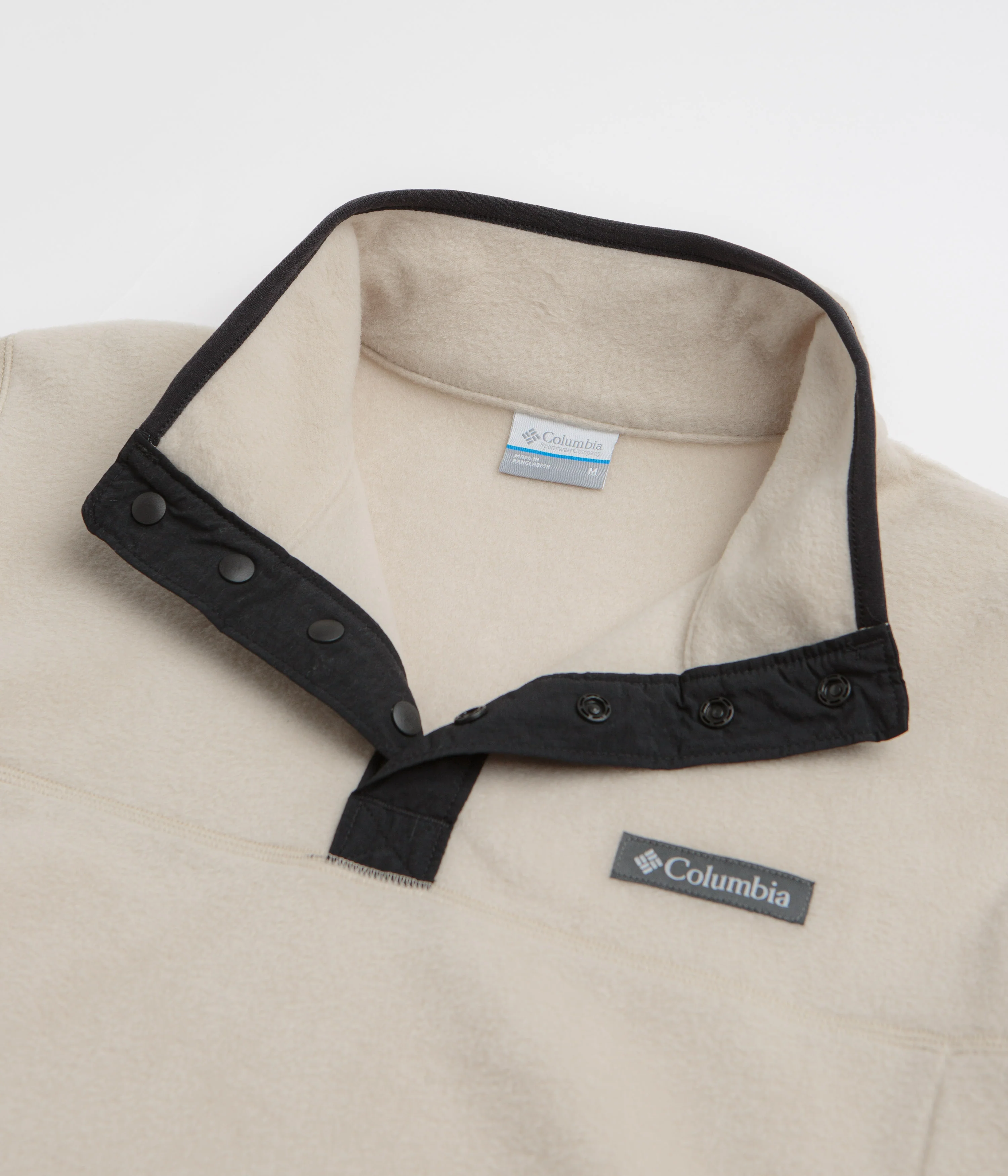 Columbia Steens Mountain II Half Snap Fleece - Ancient Fossil / Black - Image 4
