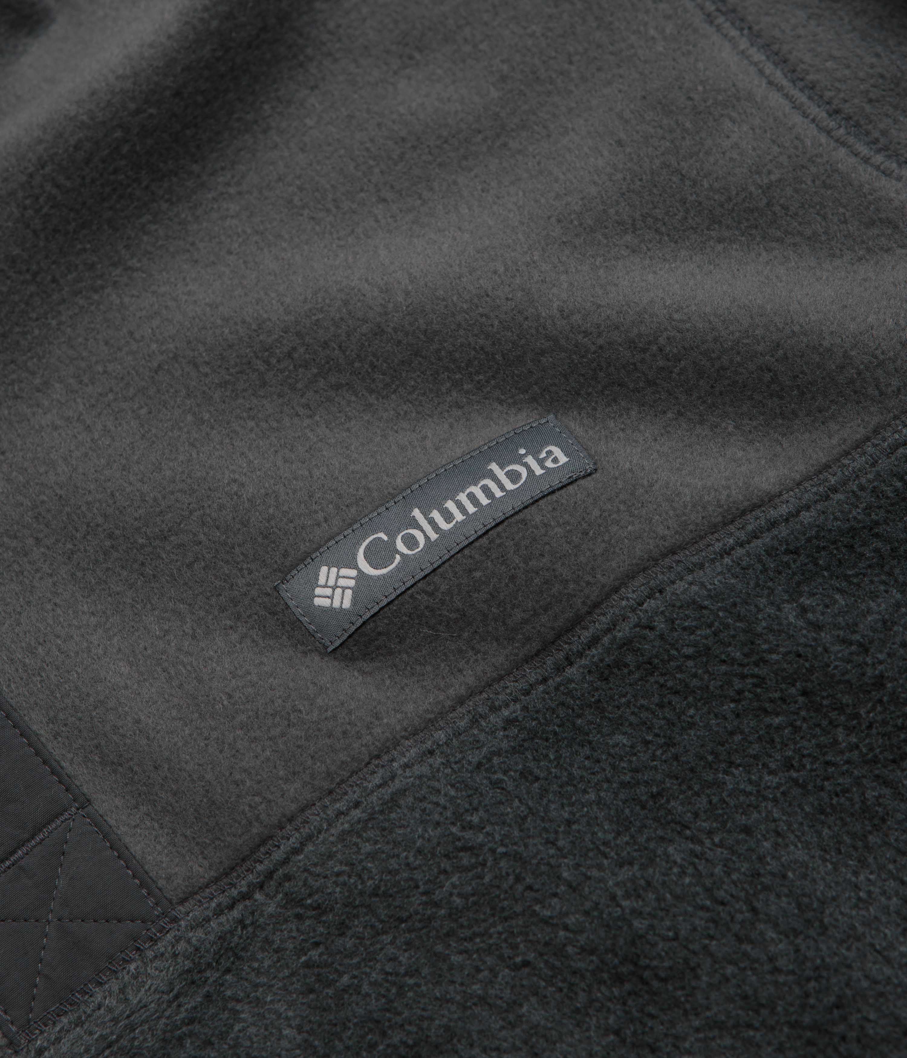 Columbia Steens Mountain II Half Snap Fleece - Charcoal Heather / Shark - Image 3