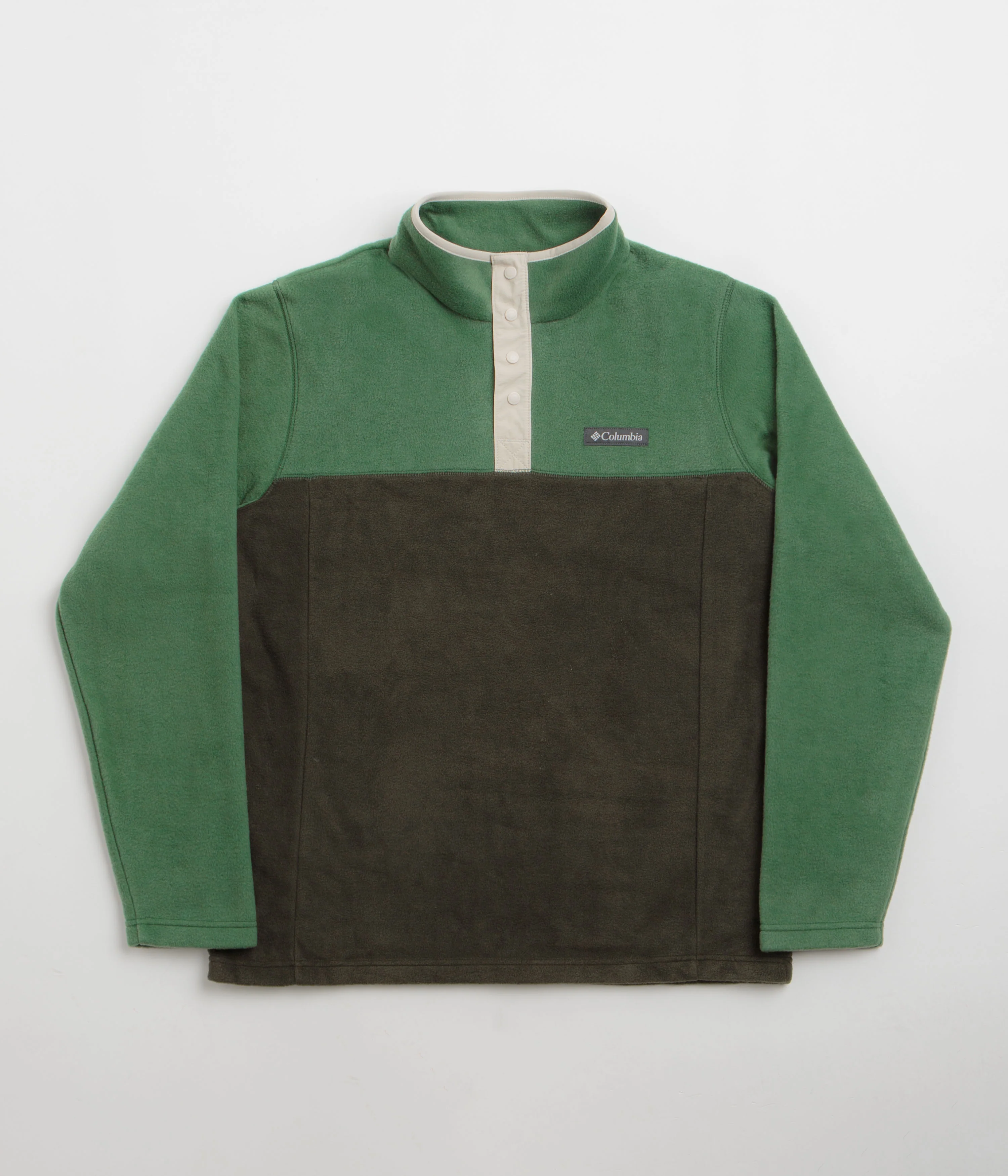 Columbia Steens Mountain II Half Snap Fleece - Greenscape / Rain Forest