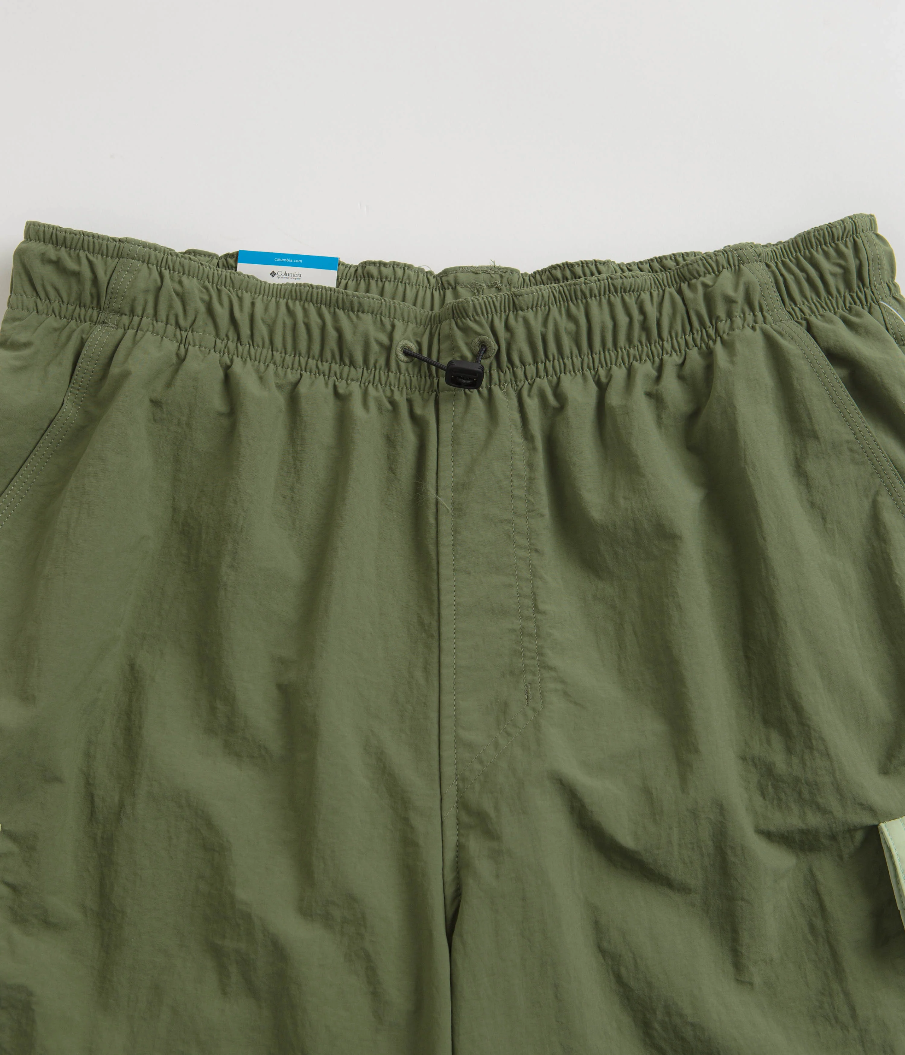 Columbia Summerdry Brief 7" Shorts - Canteen / Sage Leaf - Image 4