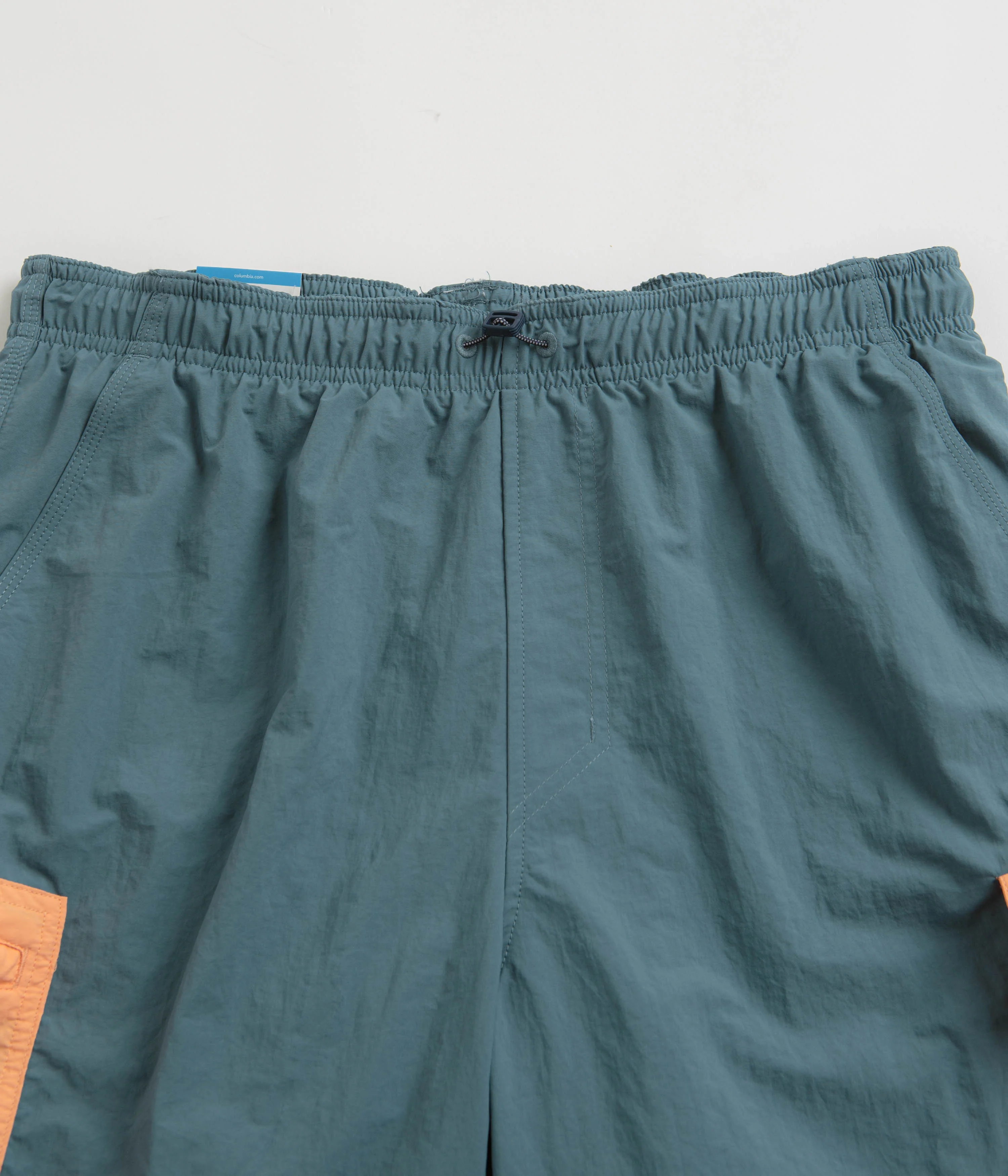 Columbia Summerdry Brief 7" Shorts - Cloudburst / Apricot Fizz - Image 4