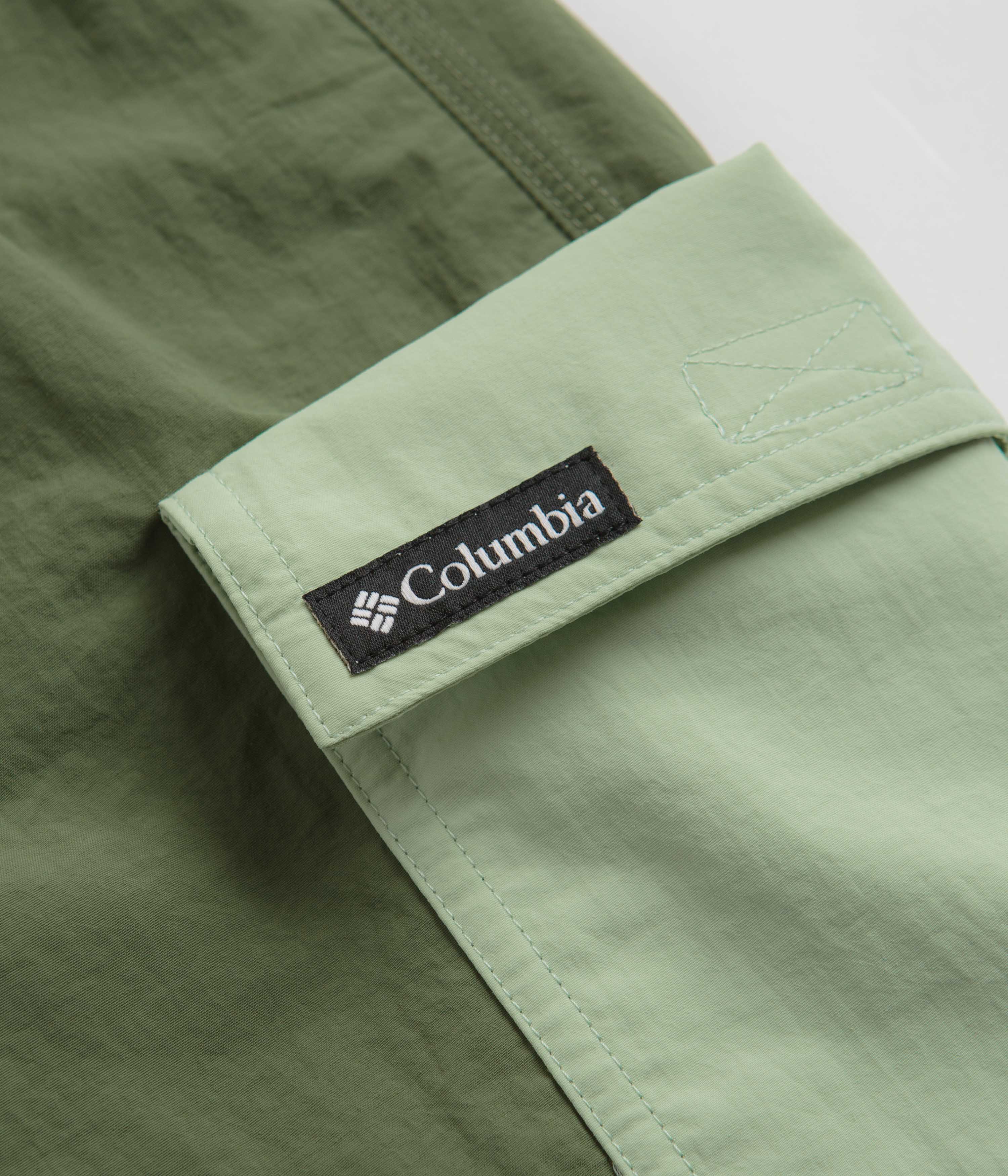 Columbia Summerdry Brief 9" Shorts - Canteen / Sage Leaf - Image 4