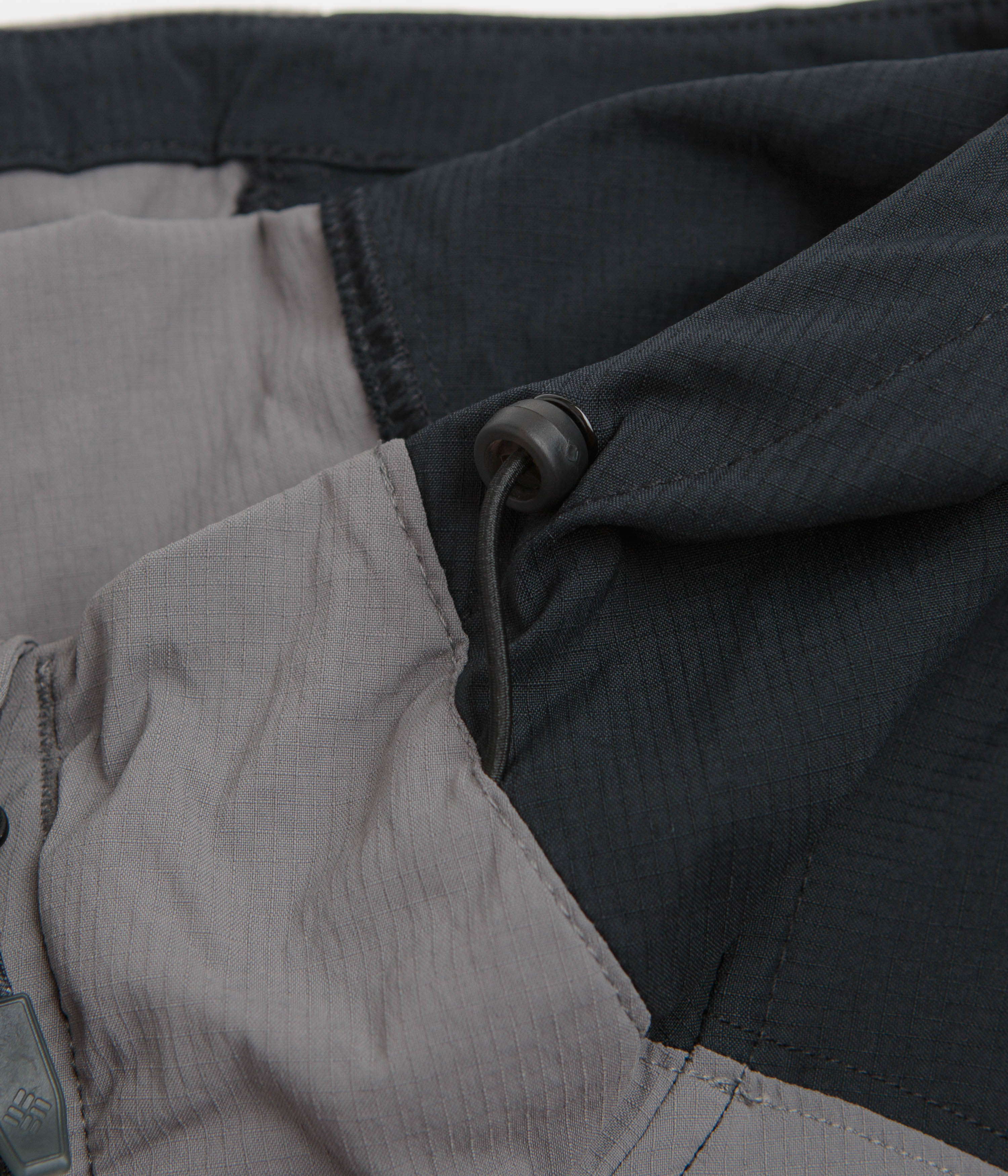 Columbia Tech II Wind Full Zip Jacket - Black / Columbia Grey - Image 7