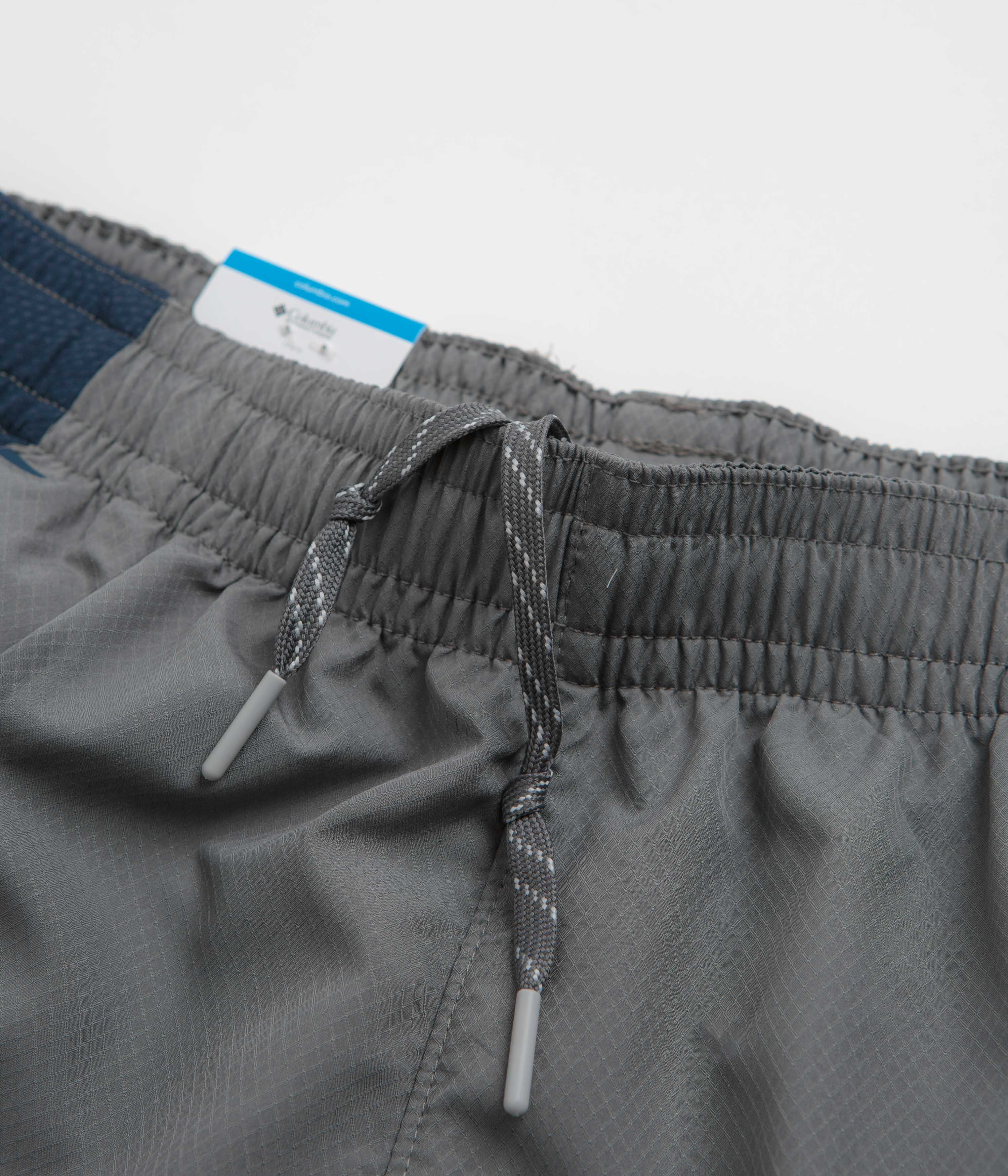 Columbia Three Pitch 5" Shorts - City Grey / Collegiate Navy - Image 6