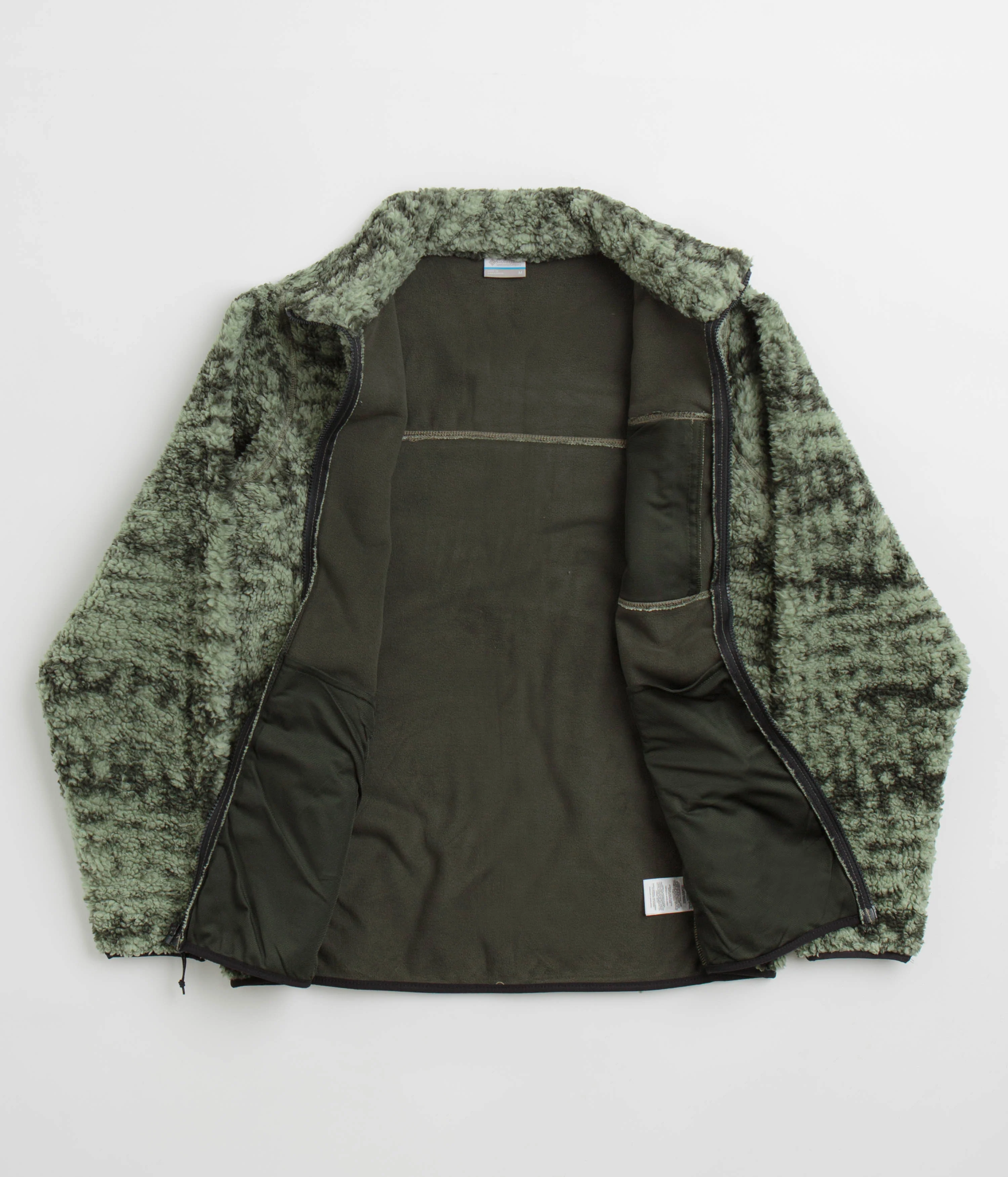 Columbia Winter Pass II Printed Fleece - Greenscape Stippled Stripe - Image 2