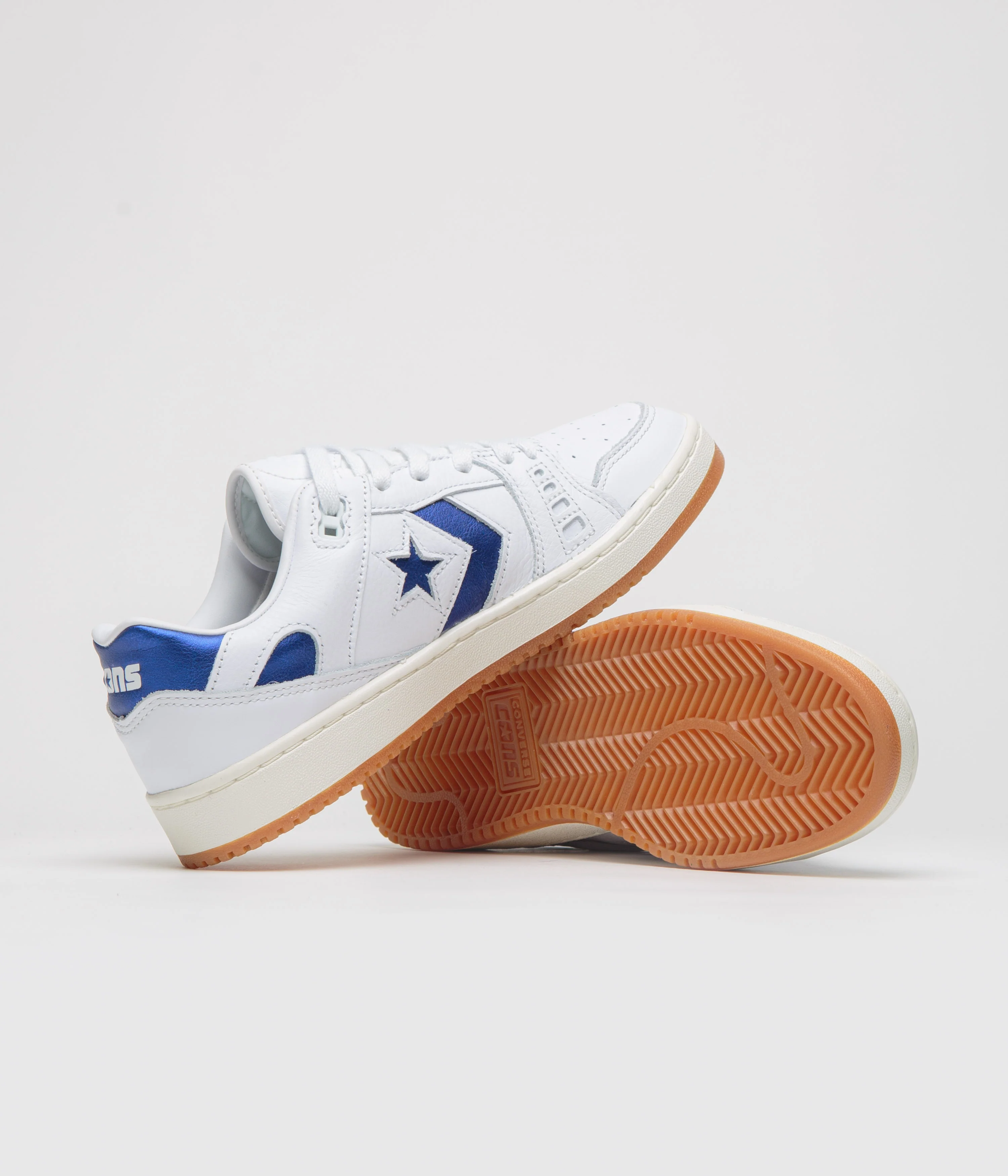 Converse AS-1 Pro Ox Shoes - White / Blue / Egret - Image 5