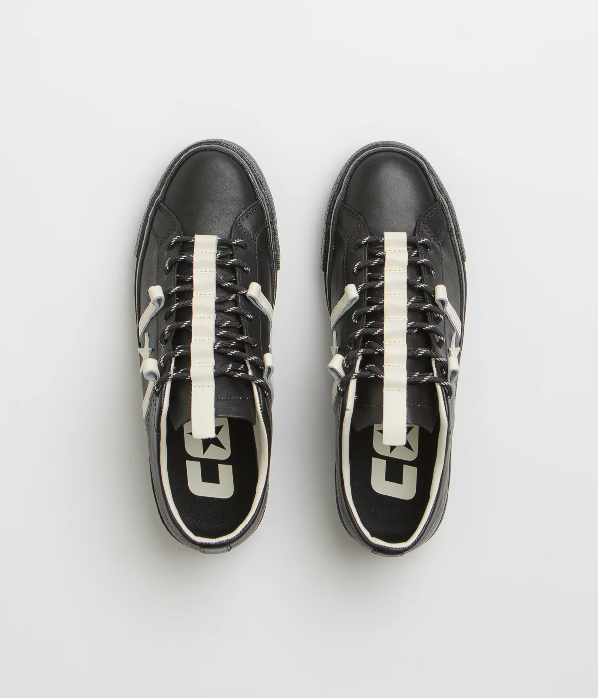 Converse Bobby De Keyzer One Star Academy Pro Ox Shoes - Black / Egret - Image 7