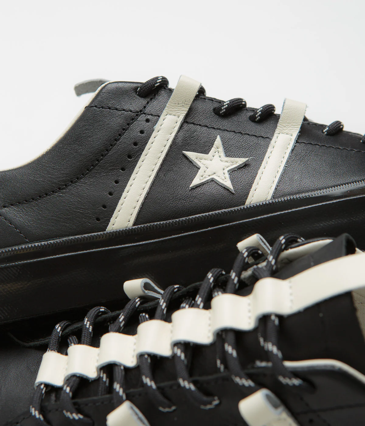 Converse Bobby De Keyzer One Star Academy Pro Ox Shoes - Black / Egret - Image 8