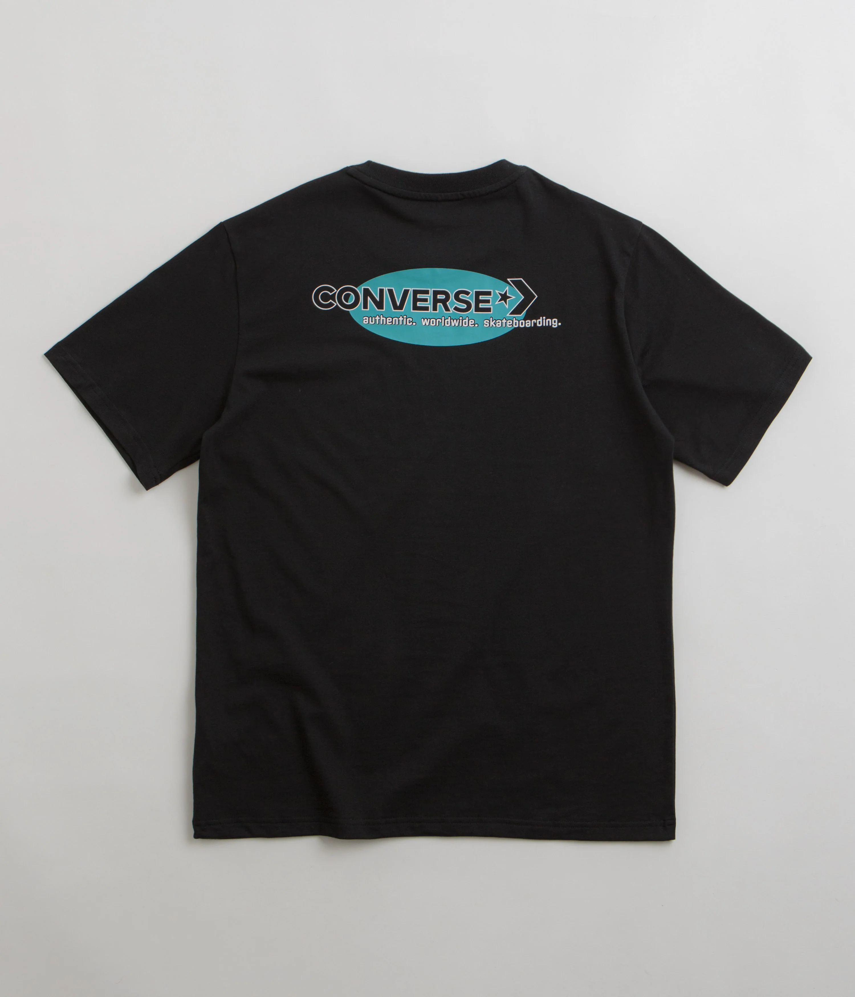 Converse Classic Skateboarding T-Shirt - Converse Black - Image 2