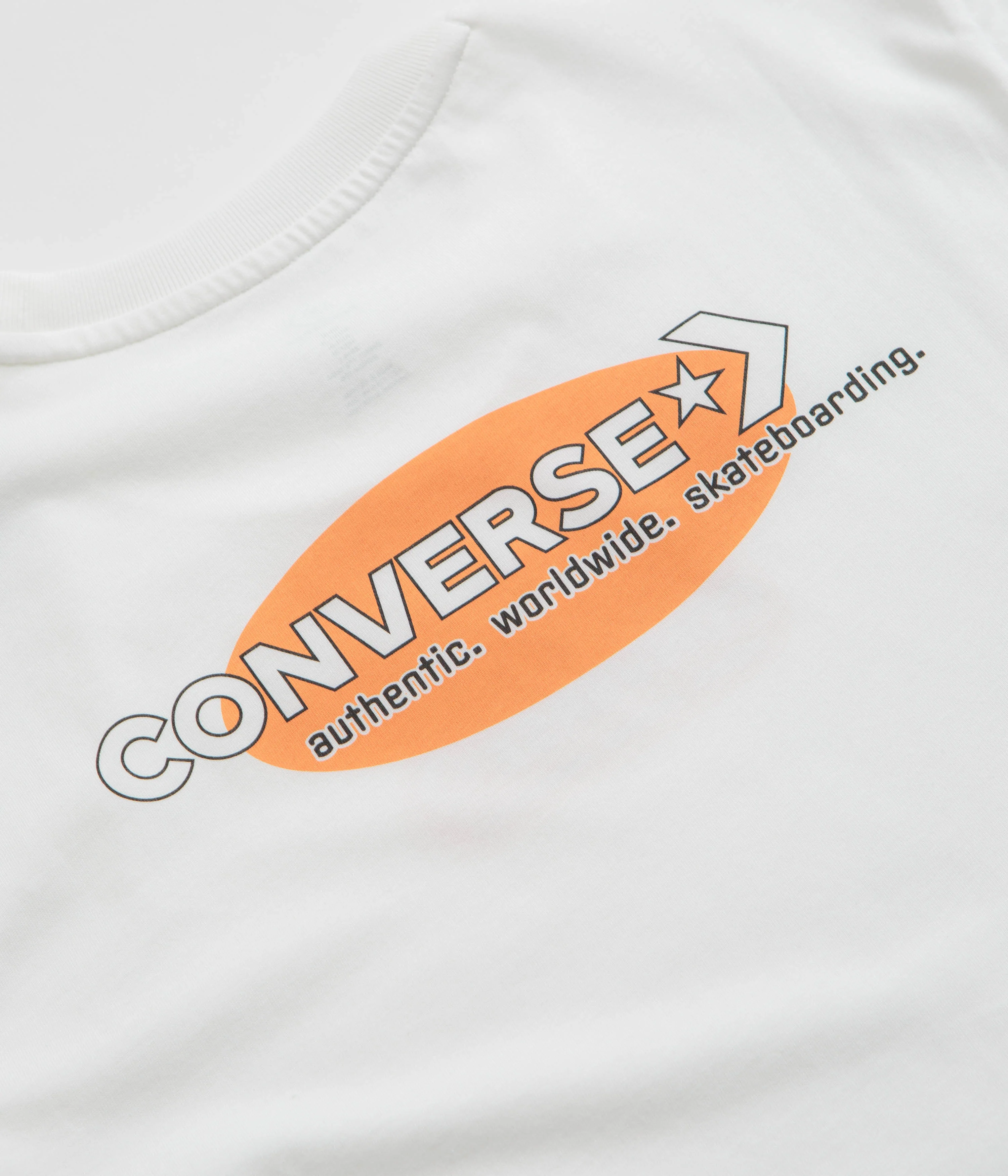 Converse Classic Skateboarding T-Shirt - White - Image 5