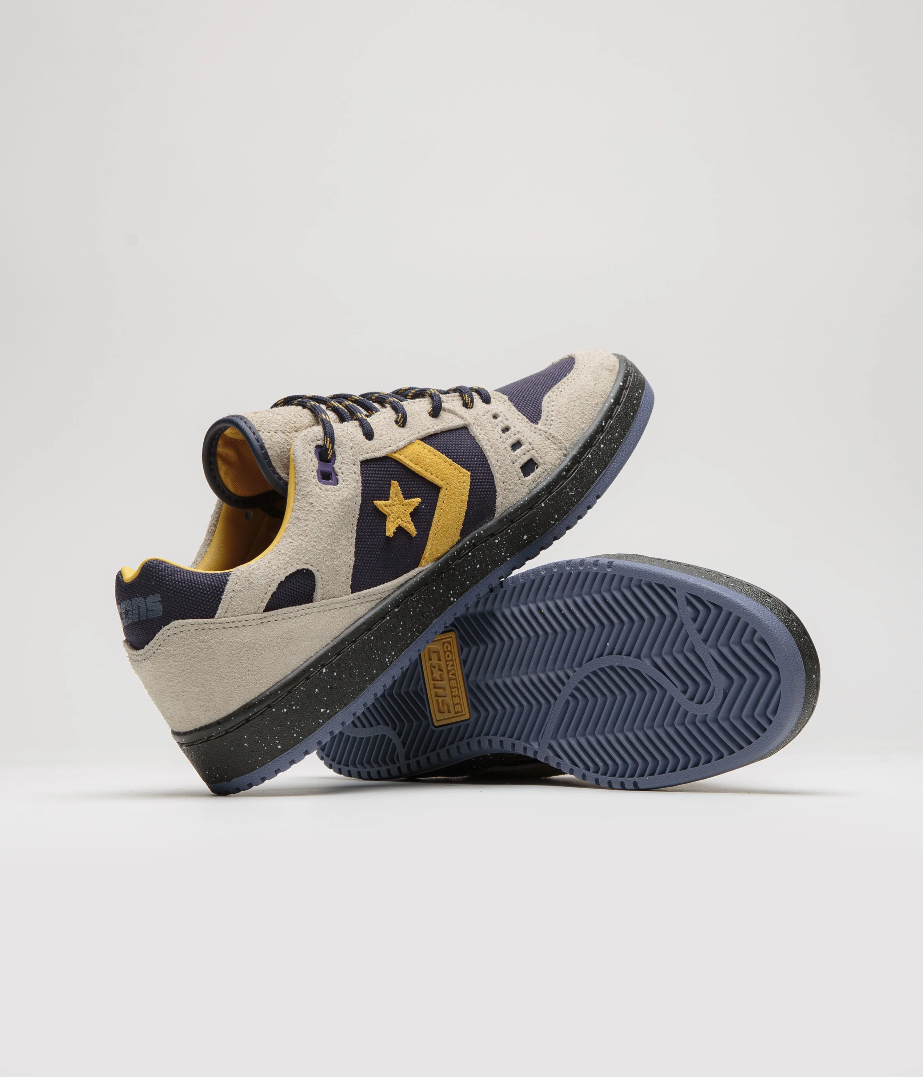 Converse Cons AS-1 Pro Shoes - Beach Stone / Baritone Blue - Image 4