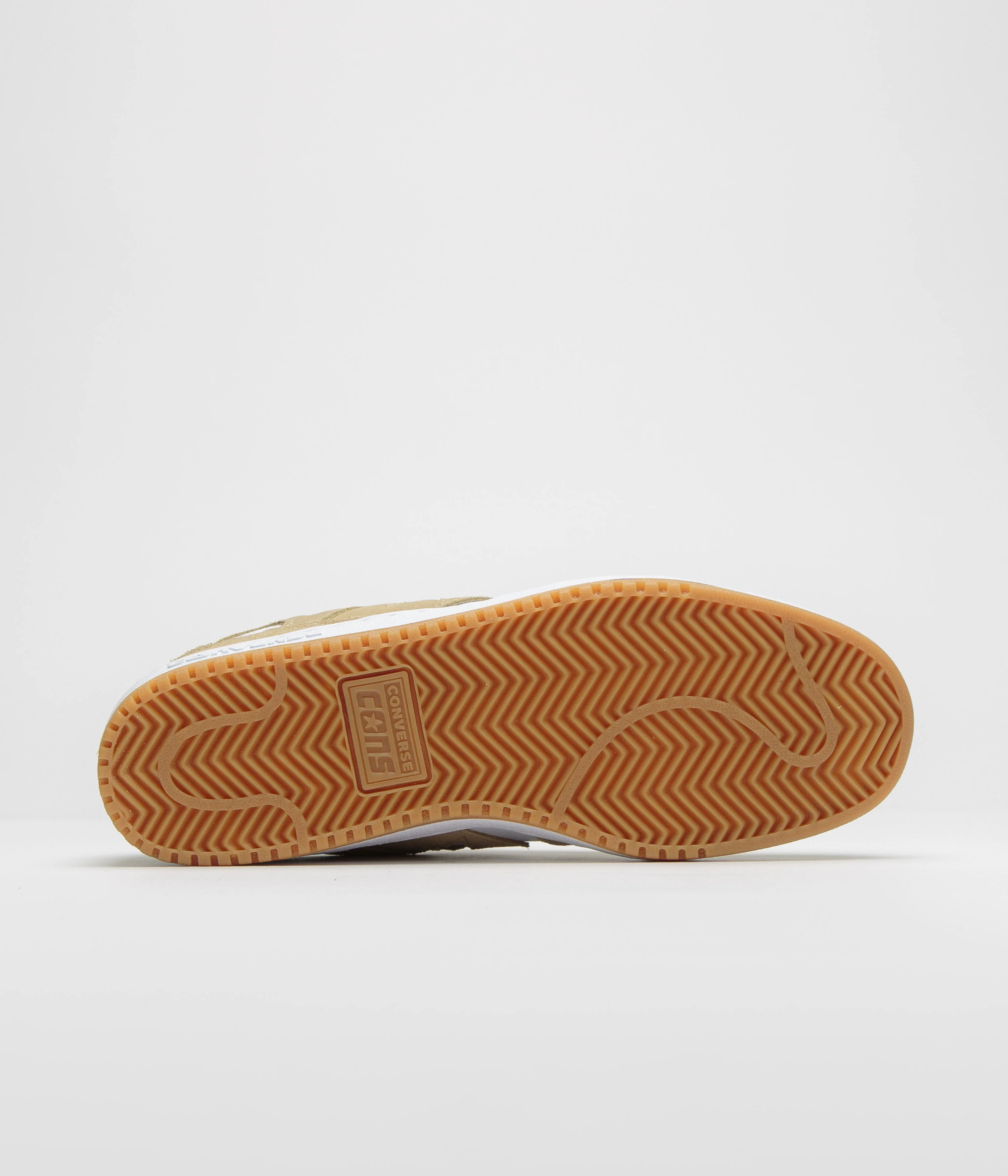 Converse Cons AS-1 Pro Suede Shoes - Nomad Khaki / White / Gum - Image 5