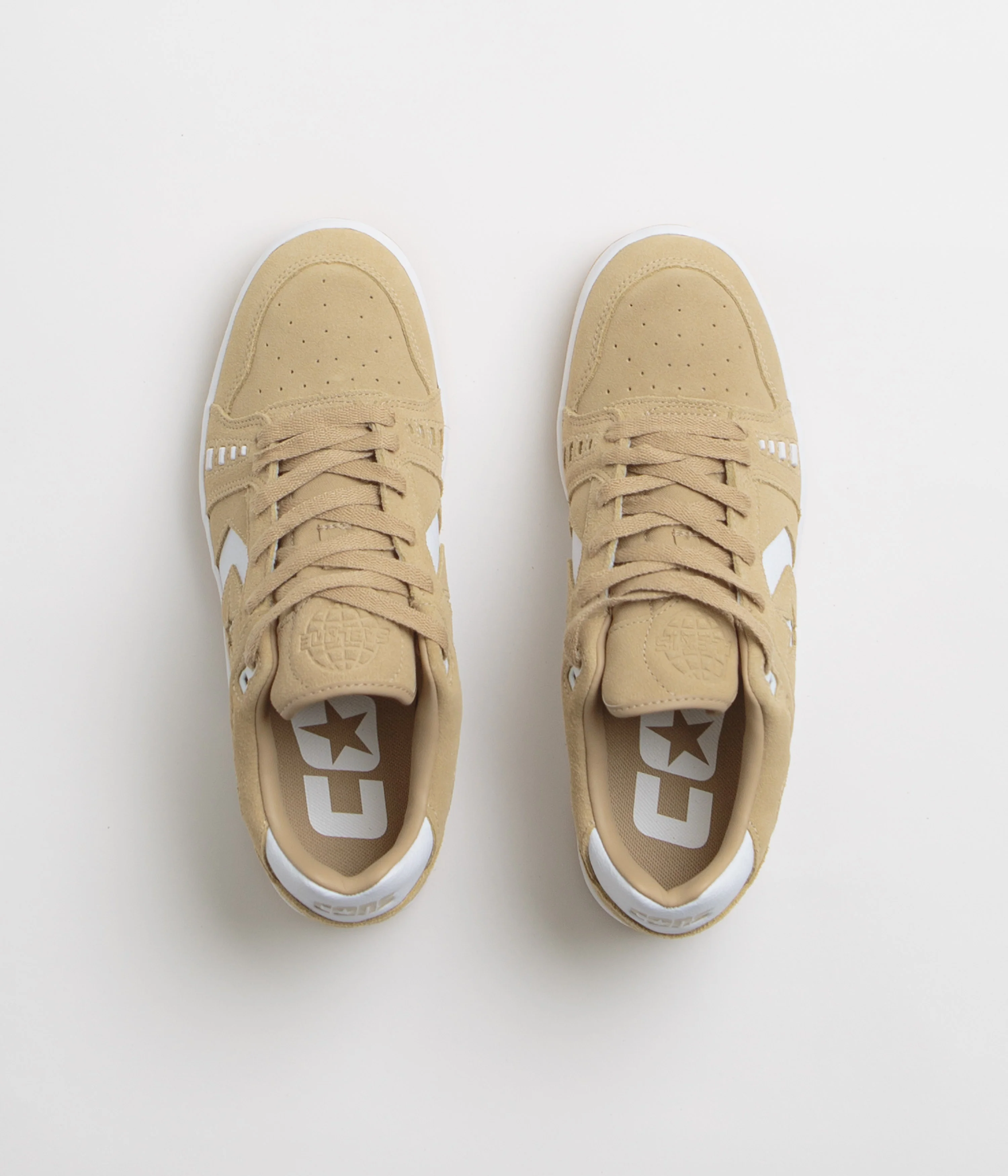 Converse Cons AS-1 Pro Suede Shoes - Nomad Khaki / White / Gum - Image 6