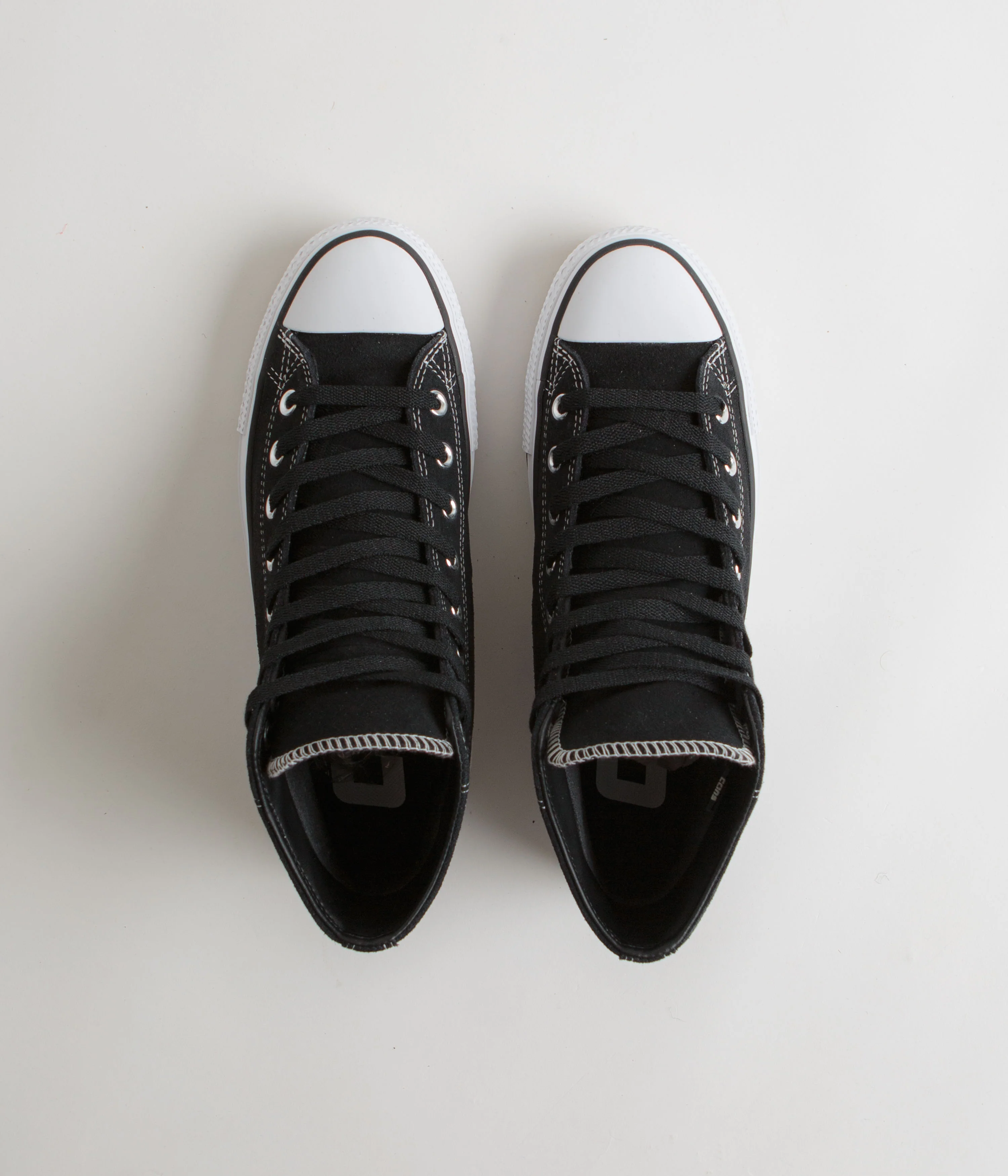 Converse Cons CTAS Pro Hi Shoes - Black / Black / White - Image 7
