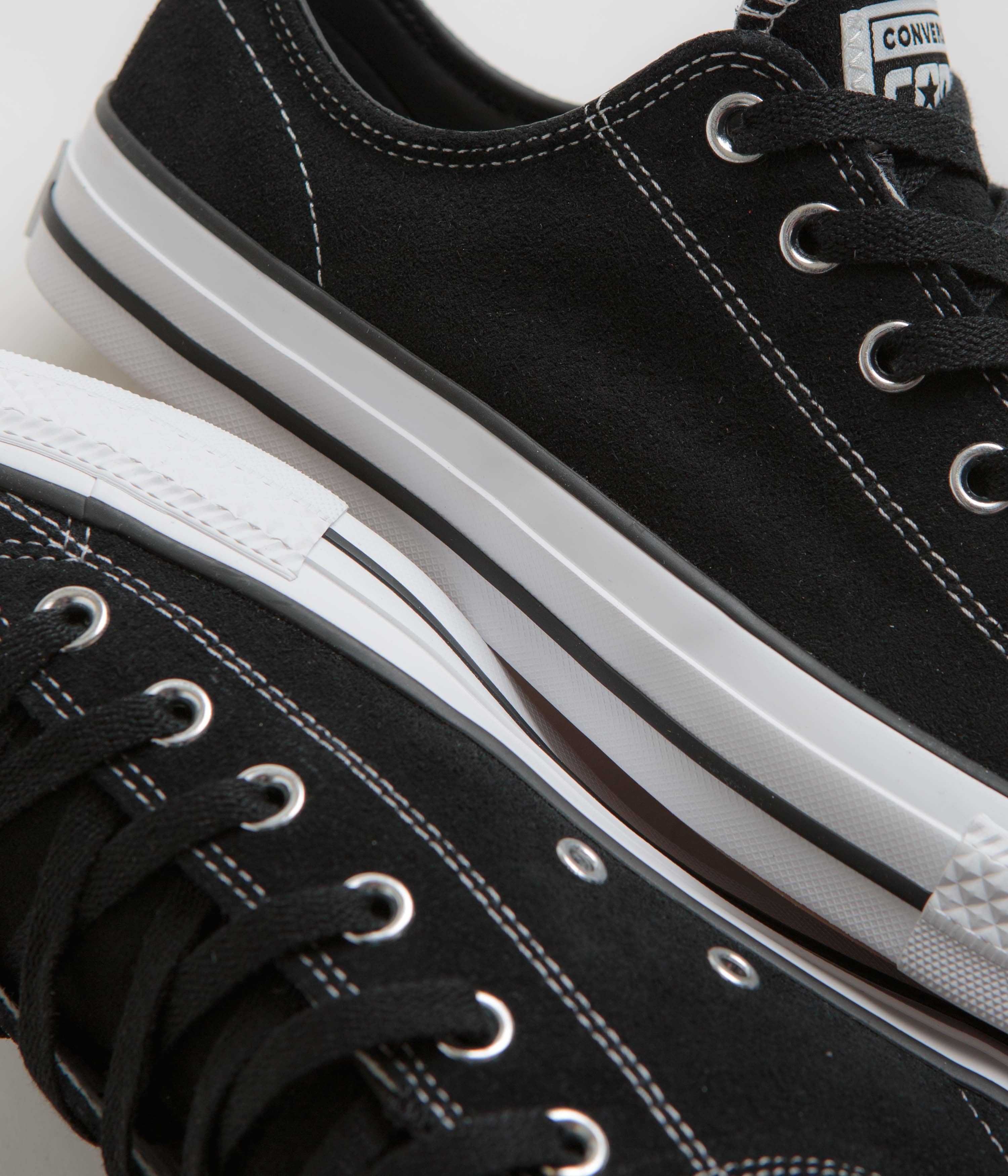 Converse Cons CTAS Pro Ox Shoes - Black / Black / White - Image 3