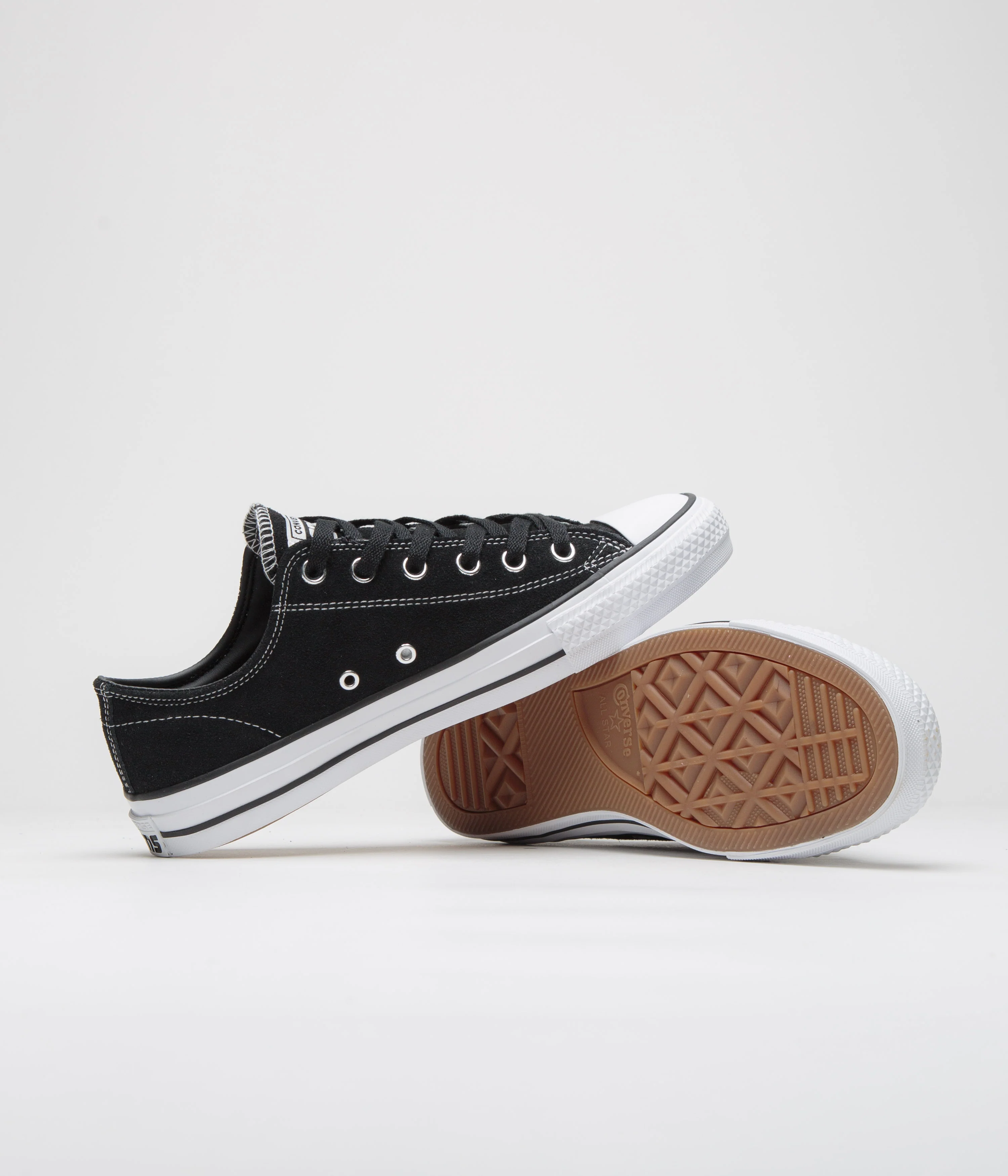 Converse Cons CTAS Pro Ox Shoes - Black / Black / White - Image 5