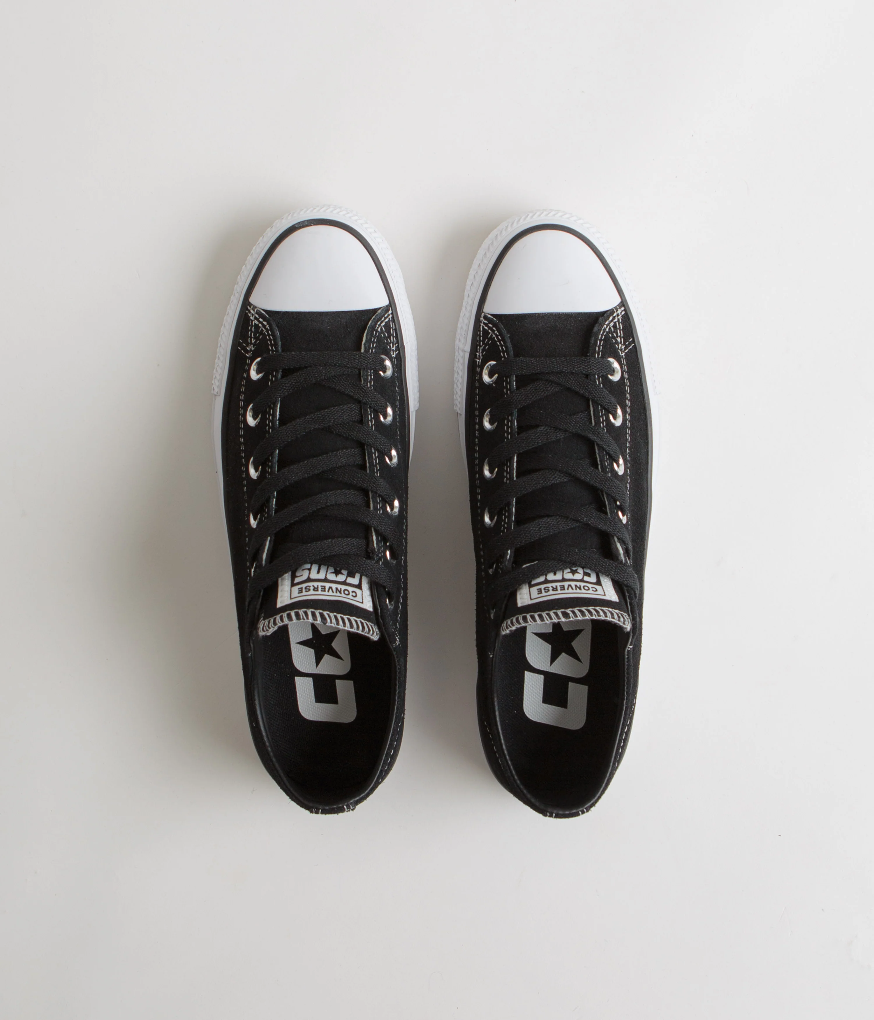 Converse Cons CTAS Pro Ox Shoes - Black / Black / White - Image 7