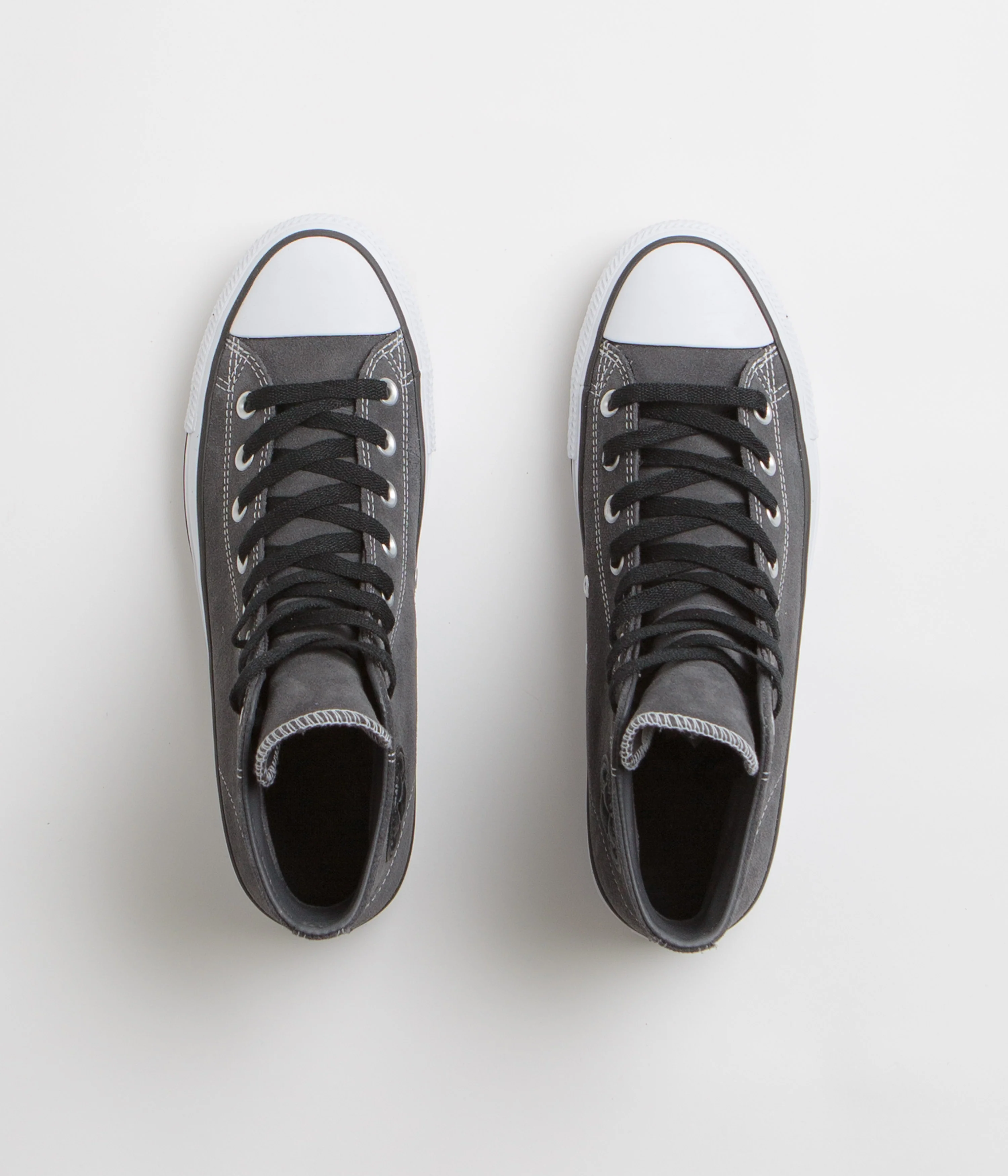 Converse Cons CTAS Pro Suede Shoes - Dark Matter / Black / White - Image 6
