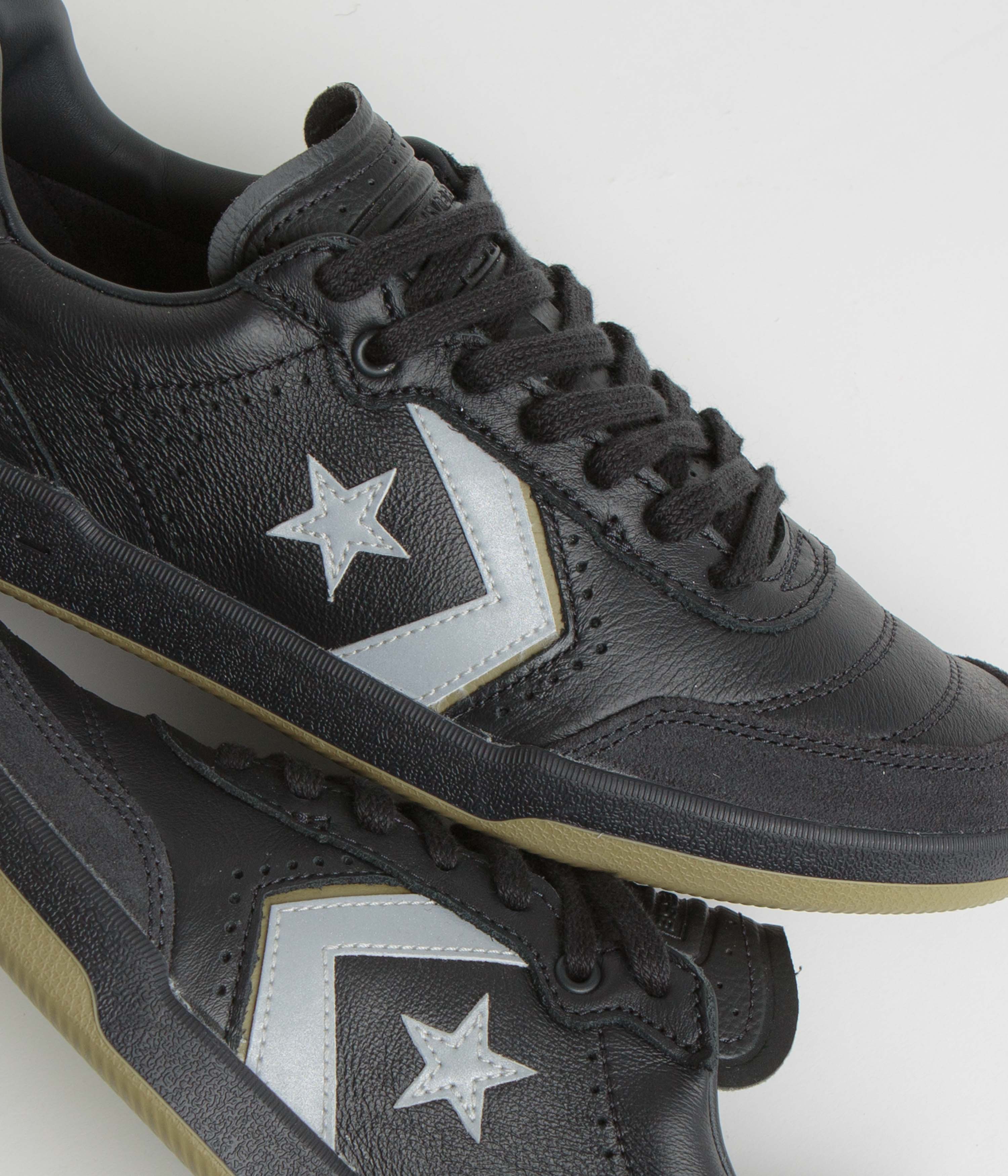 Converse Cons Louie Lopez Pro 2 Shoes - Black / Black / Lava - Image 3