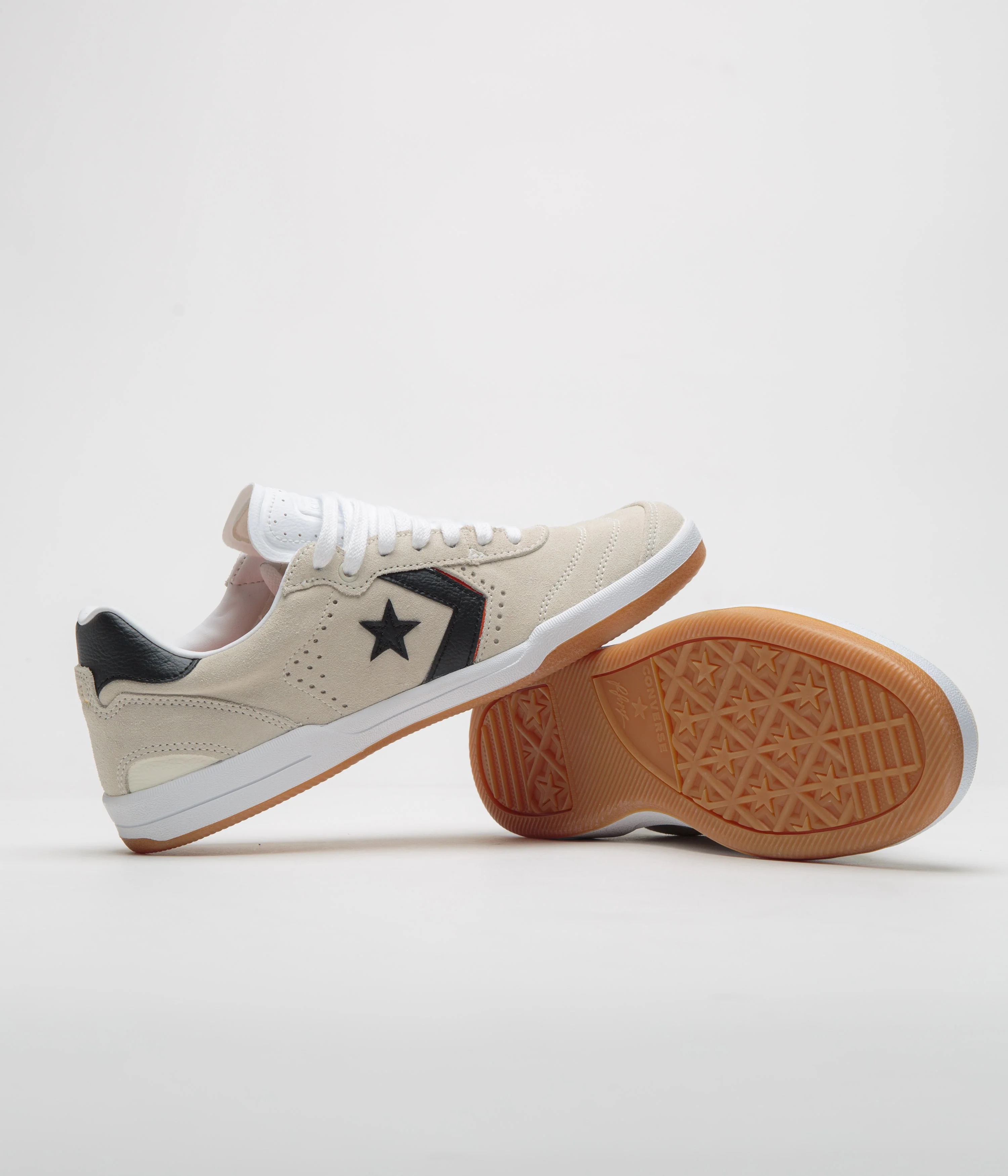 Converse Cons Louie Lopez Pro 2 Shoes - Egret / White / Orange - Image 5