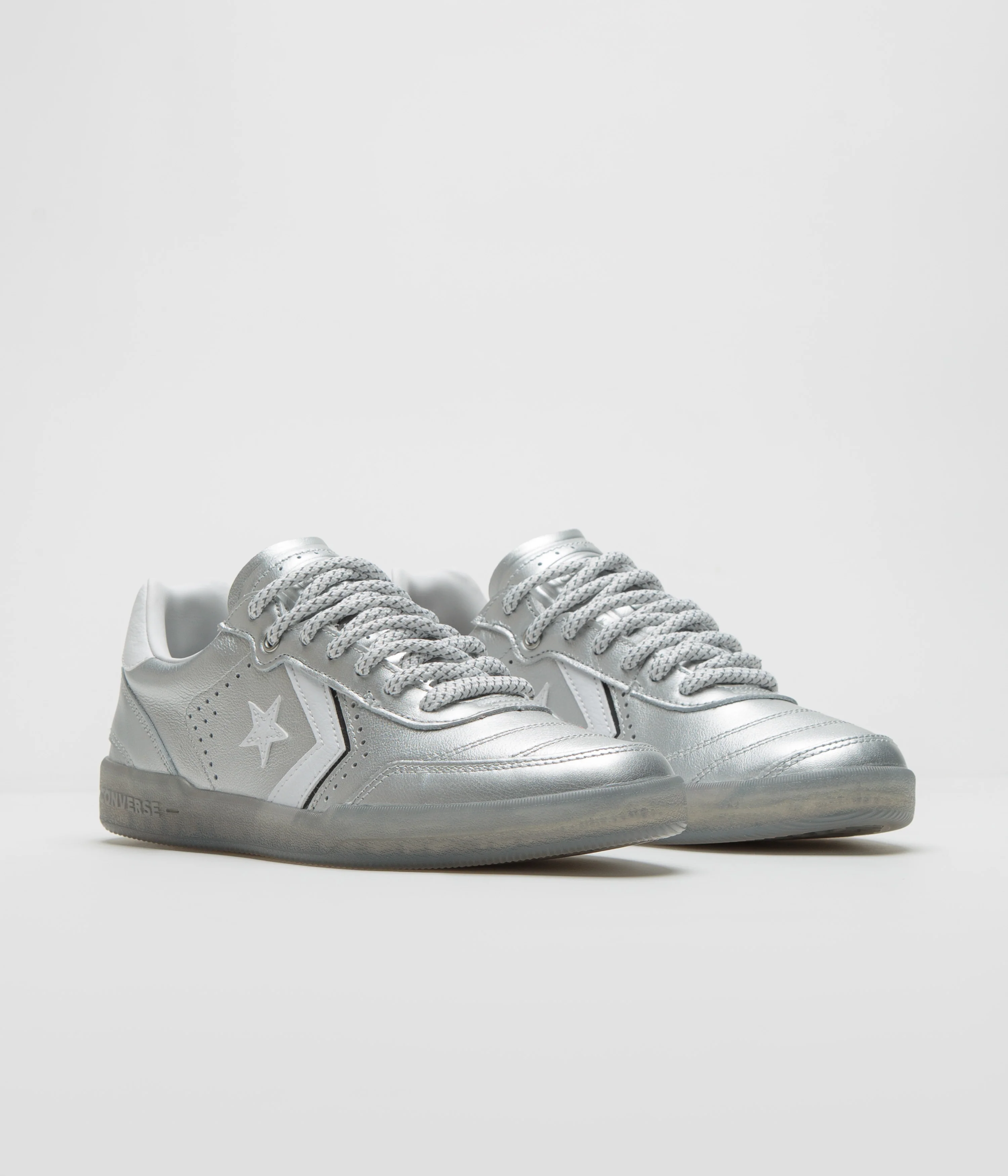 Converse Cons Louie Lopez Pro 2 Shoes - Silver / White / Black - Image 2