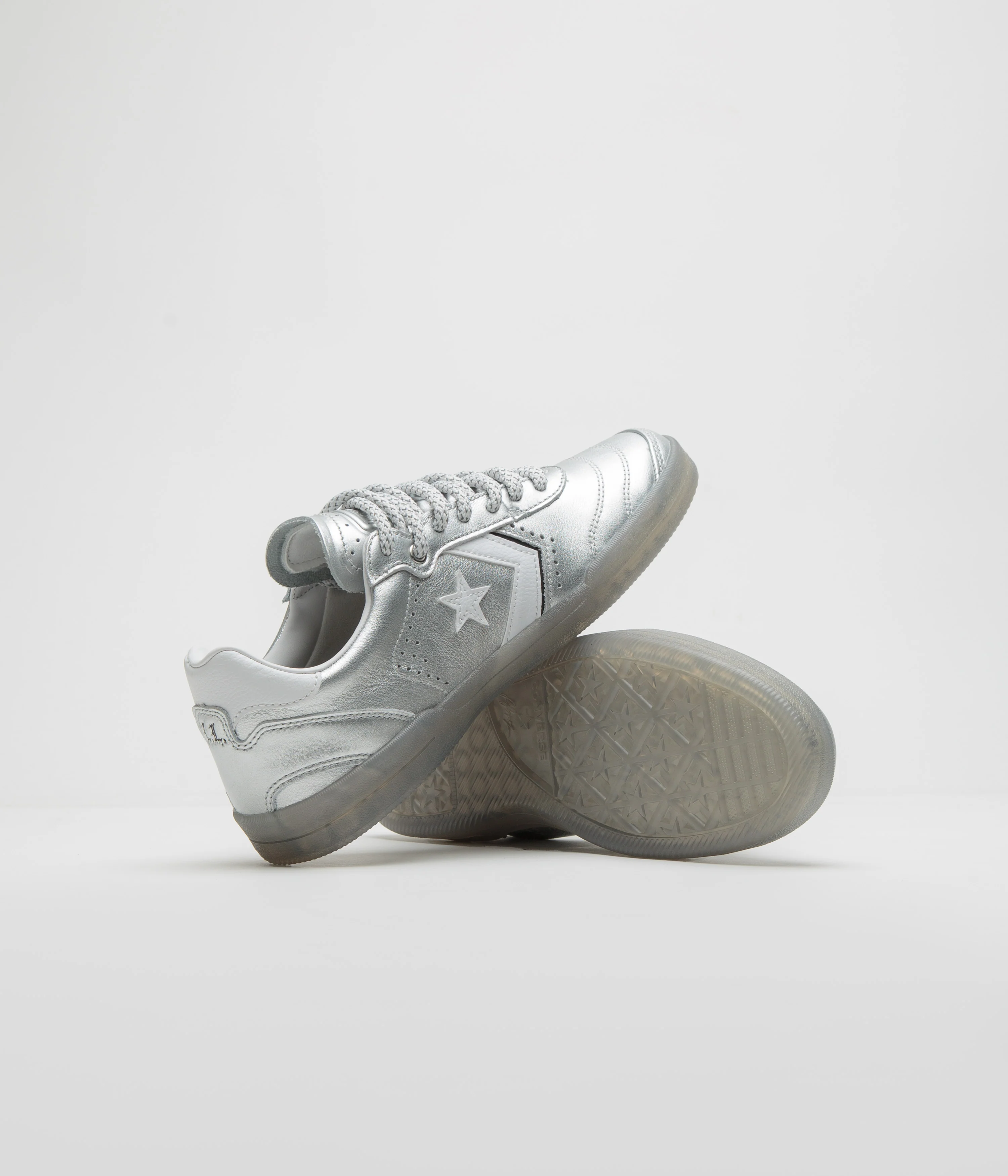 Converse Cons Louie Lopez Pro 2 Shoes - Silver / White / Black - Image 4
