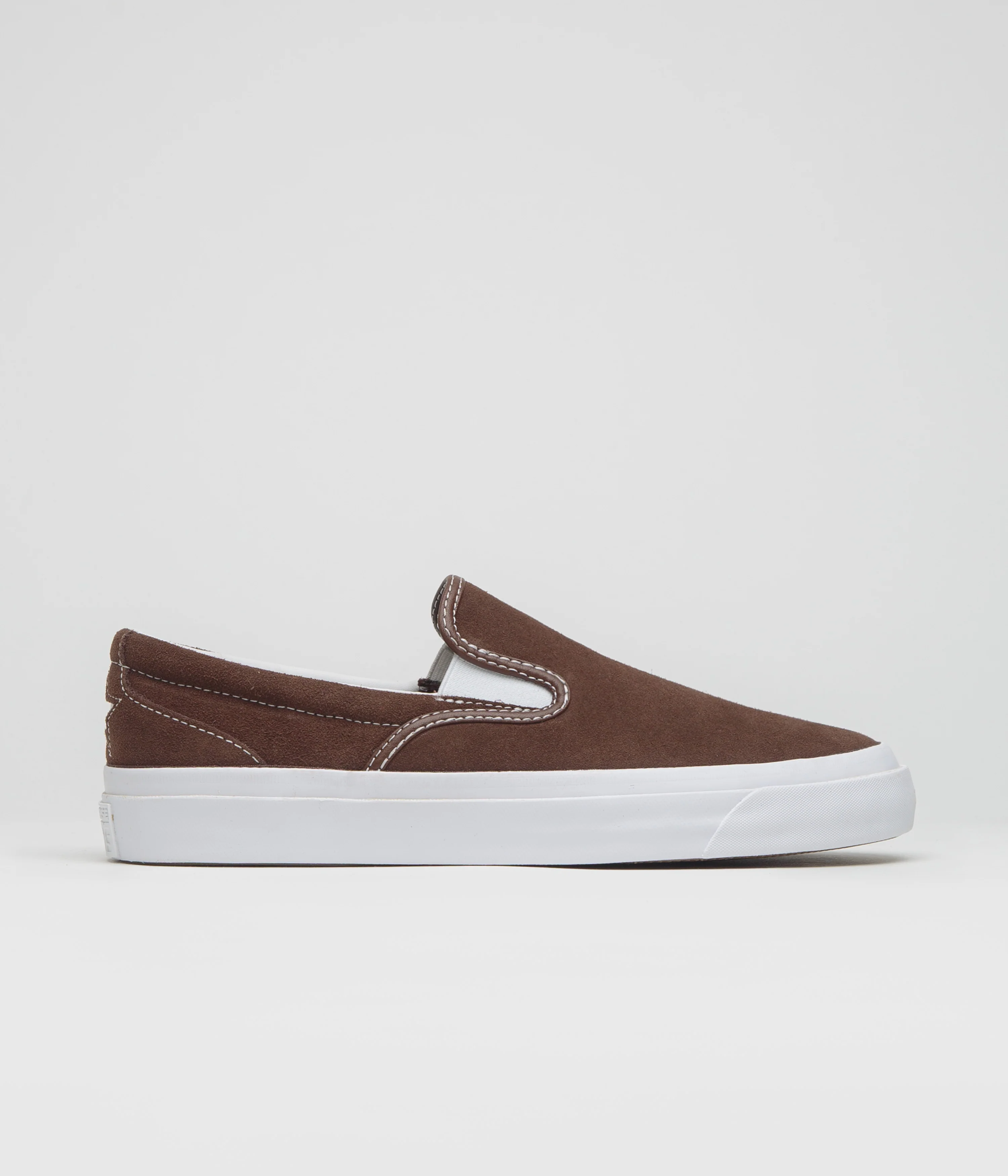 Converse Cons One Star CC Slip Pro Shoes - Totally Fudged / White / Gum