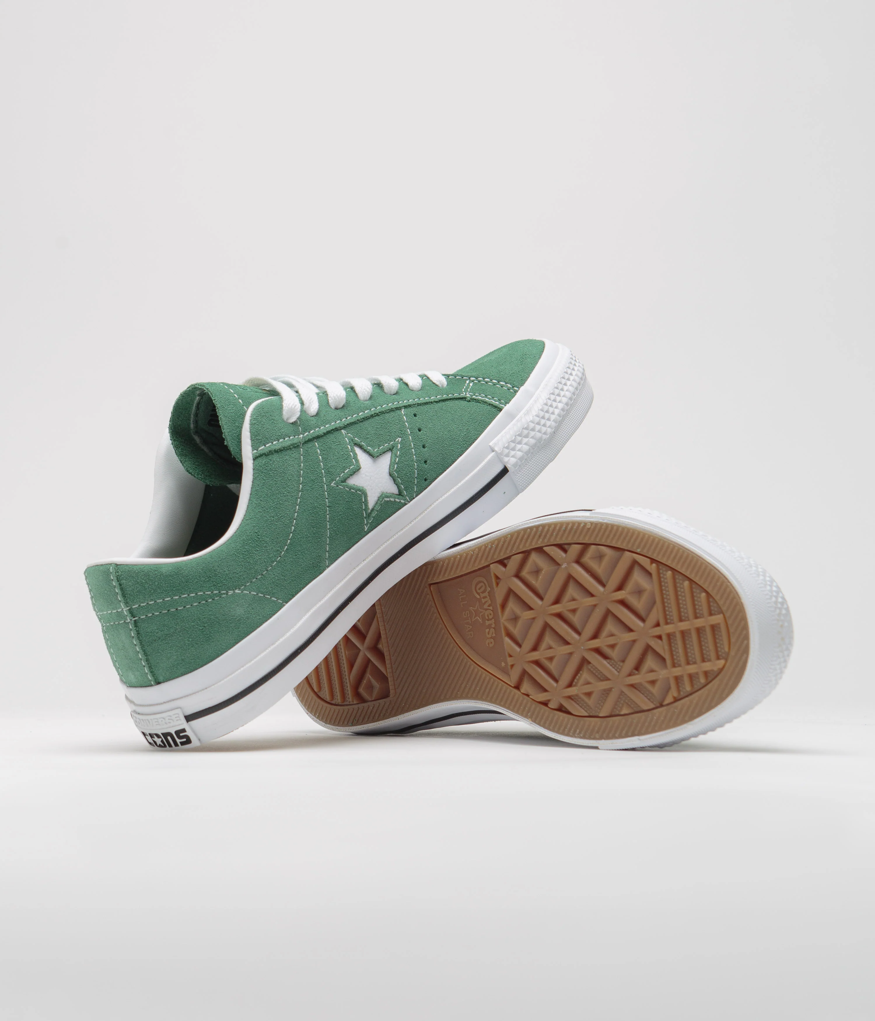 Converse Cons One Star Pro Ox Shoes - Admiral Elm / White / Blacks - Image 5