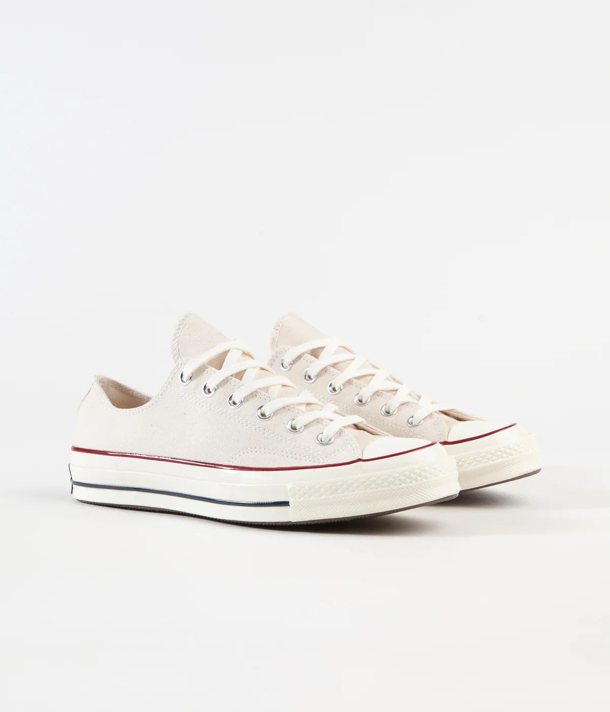 Converse CTAS 70's Ox Shoes - Parchment / Garnet / Egret - Image 2