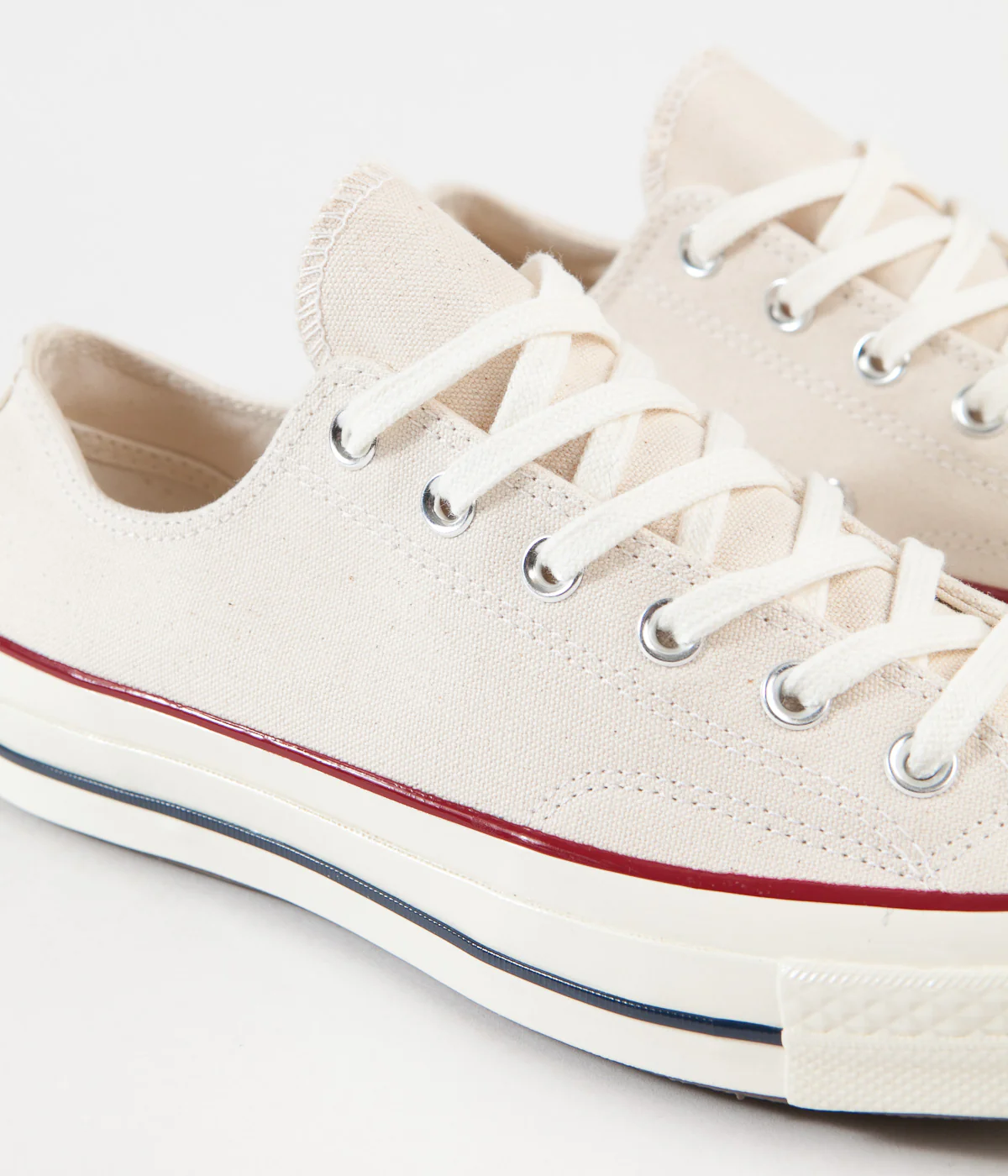 Converse CTAS 70's Ox Shoes - Parchment / Garnet / Egret - Image 3