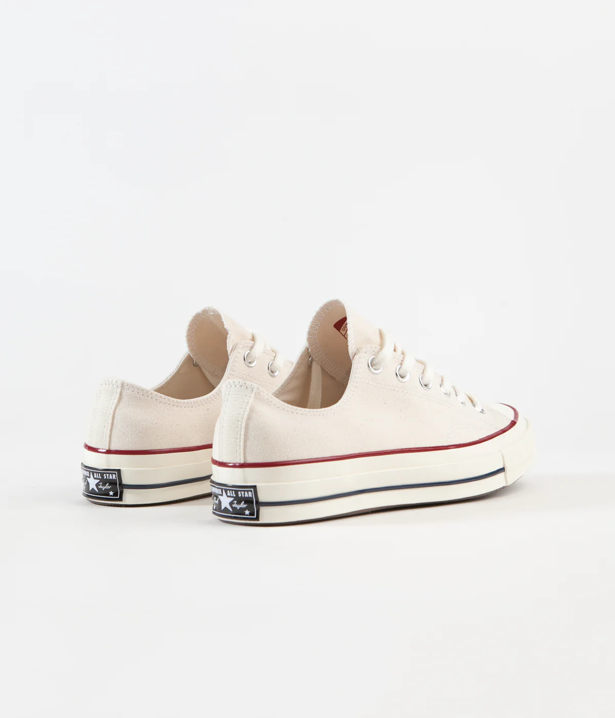 Converse CTAS 70's Ox Shoes - Parchment / Garnet / Egret - Image 4