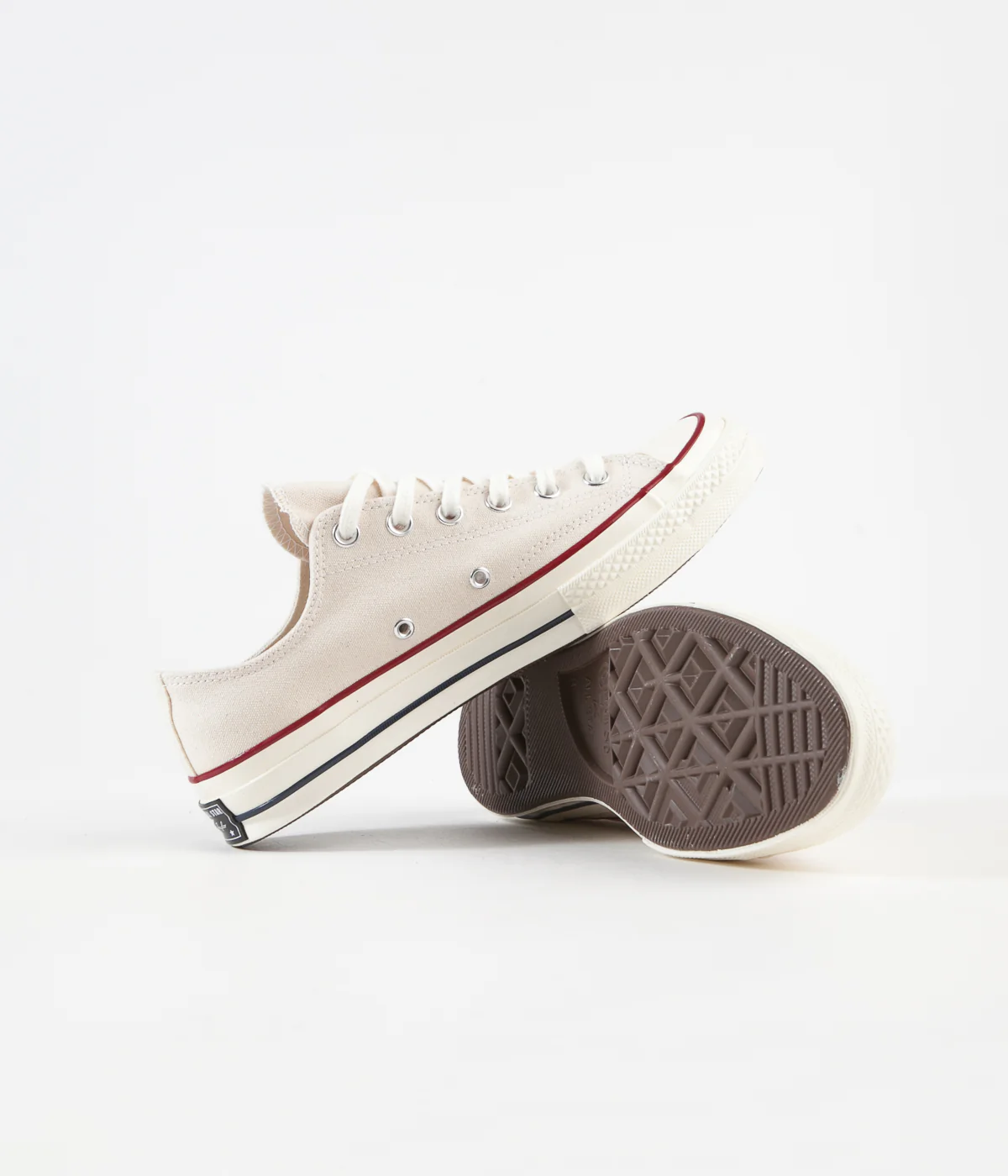 Converse CTAS 70's Ox Shoes - Parchment / Garnet / Egret - Image 5
