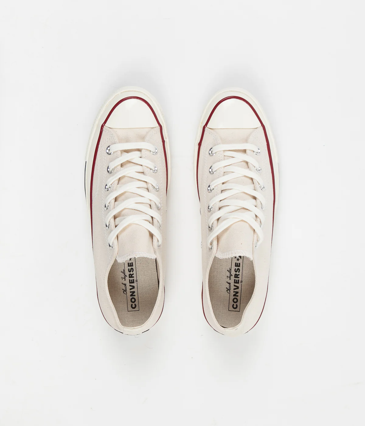 Converse CTAS 70's Ox Shoes - Parchment / Garnet / Egret - Image 7