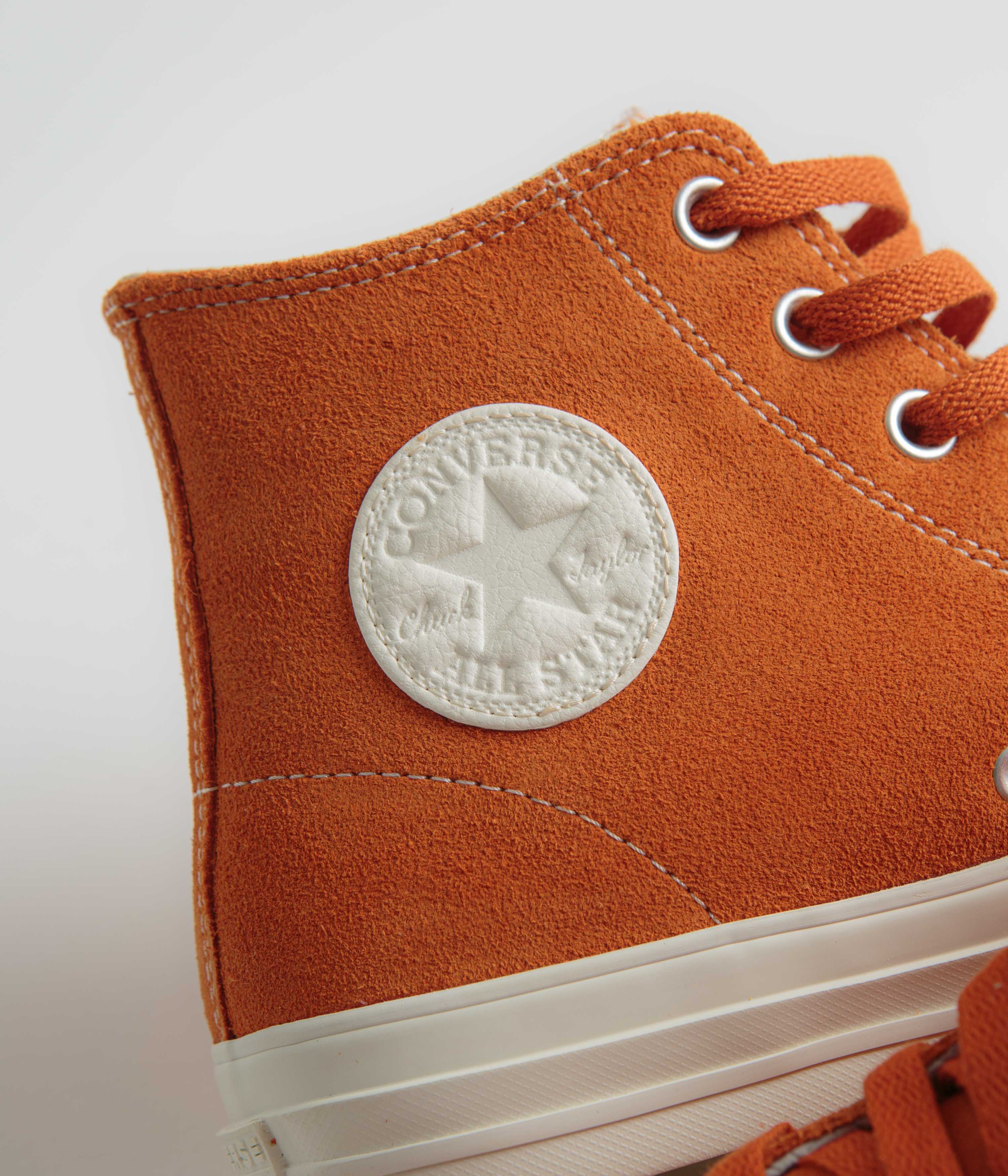 Converse CTAS Pro Hi Shoes - Campfire Orange / Egret - Image 3