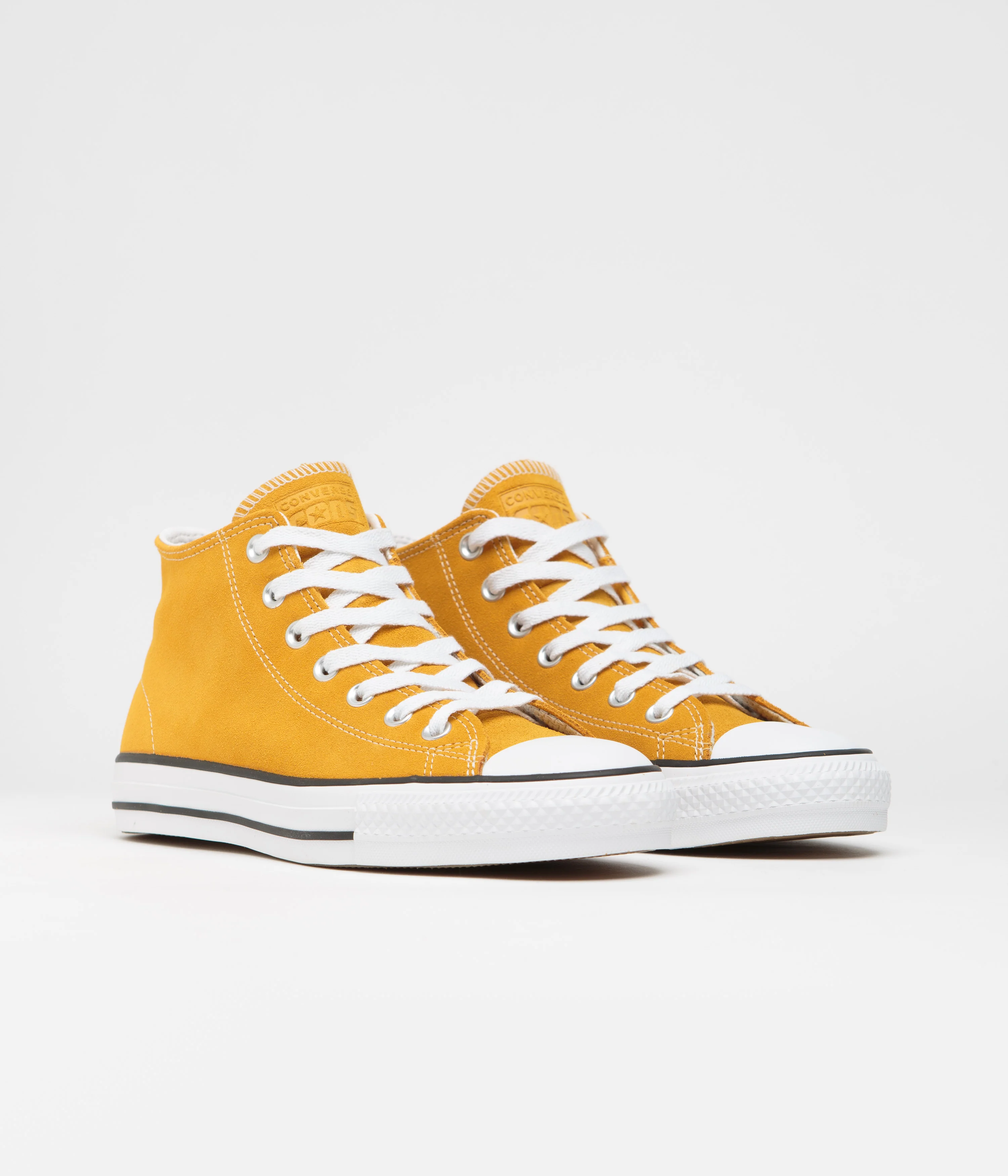Converse CTAS Pro Mid Shoes - Sunflower Gold / White / Black - Image 2