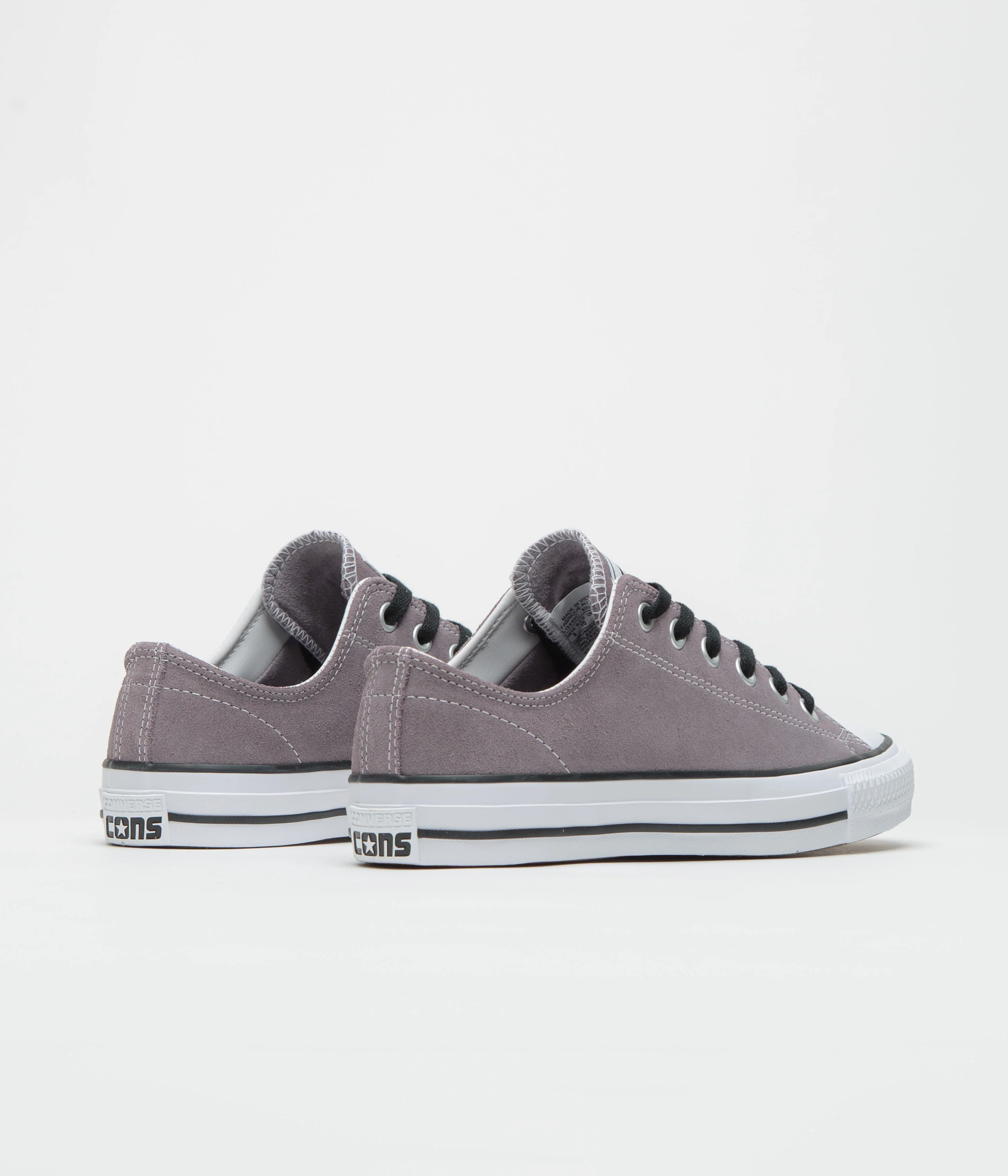 Converse CTAS Pro Ox Shoes - Mauve Stone / White / Black - Image 3