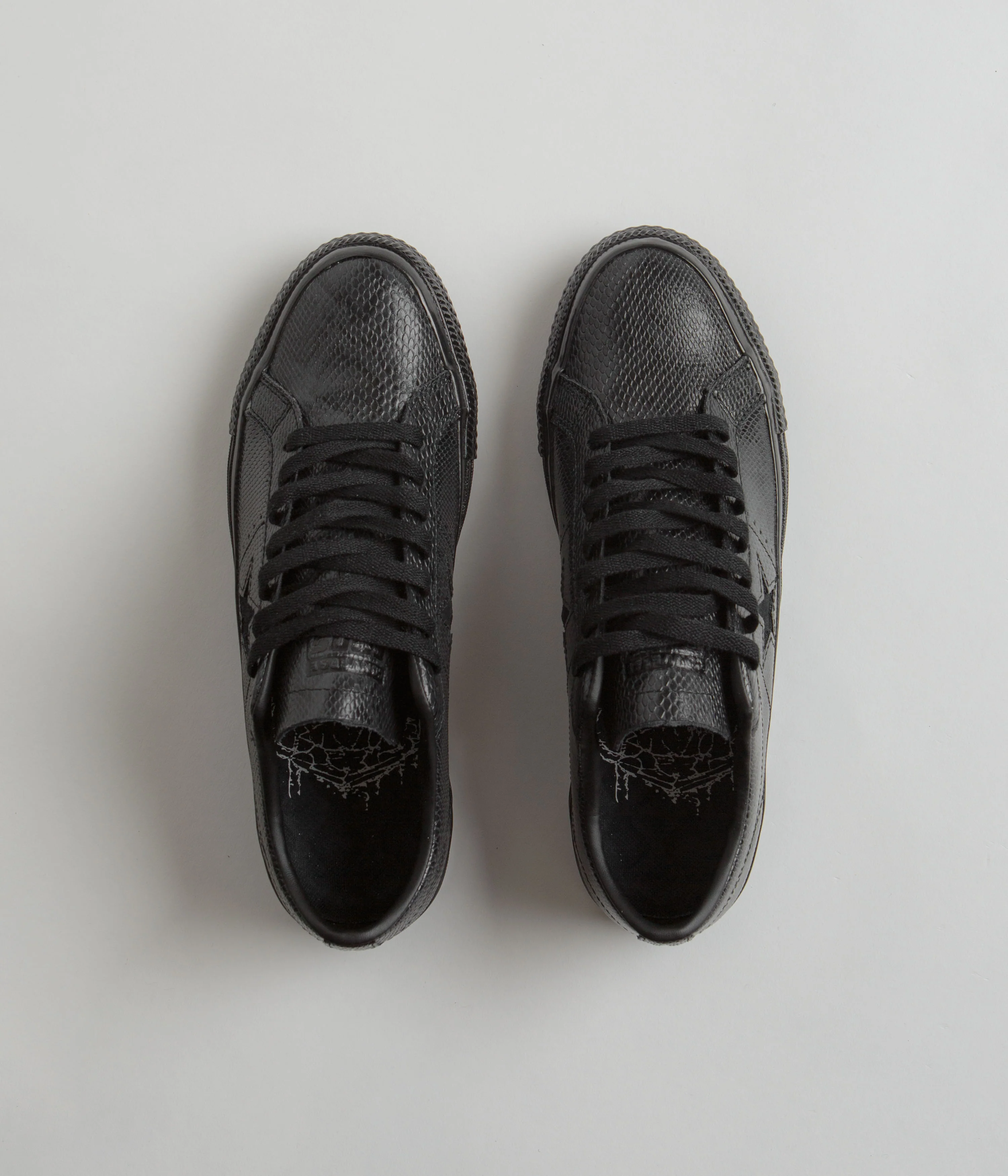 Converse Jamie Platt One Star Pro Ox Shoes - Black / Black / White - Image 7