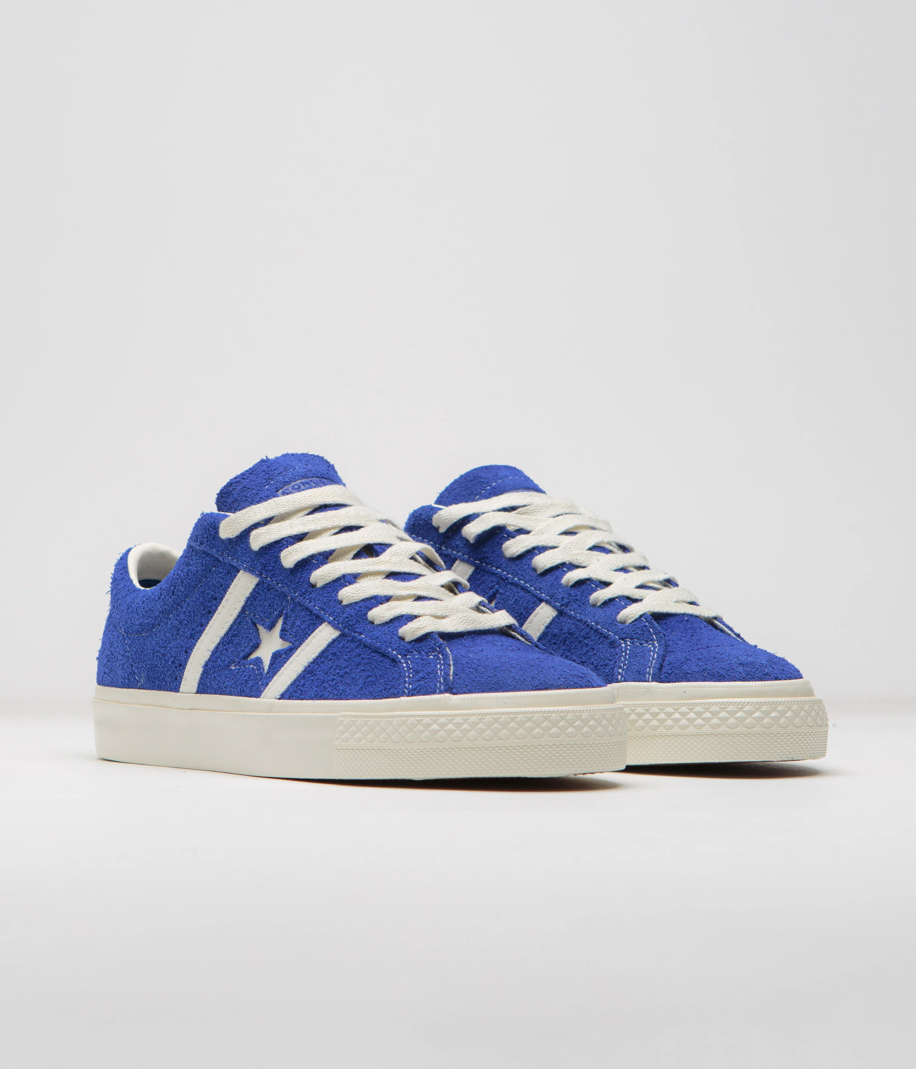 Converse One Star Academy Pro Ox Shoes - Blue / Egret / Egret - Image 2