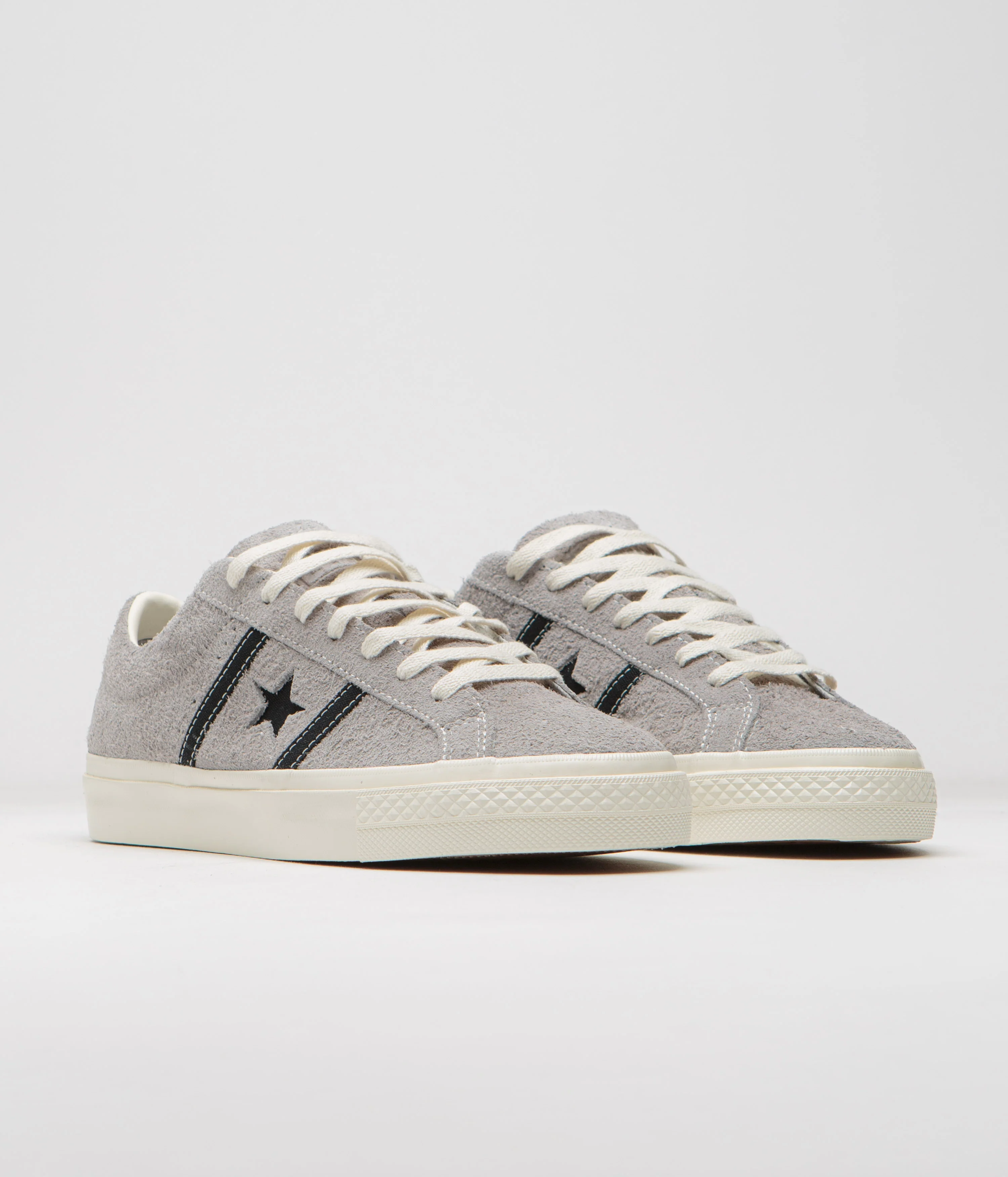 Converse One Star Academy Pro Ox Shoes - Totally Neutral / Black / Egret - Image 2