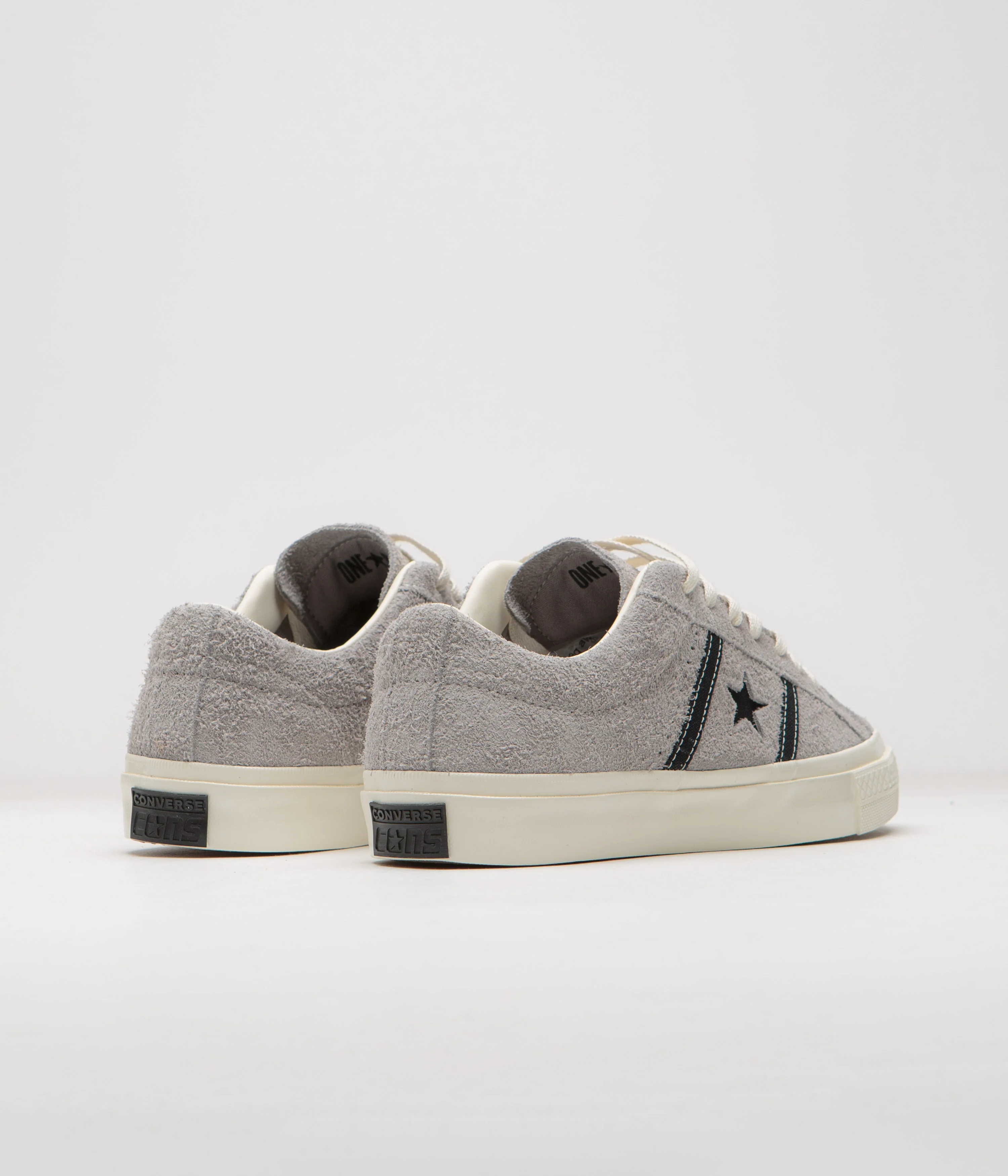 Converse One Star Academy Pro Ox Shoes - Totally Neutral / Black / Egret - Image 4