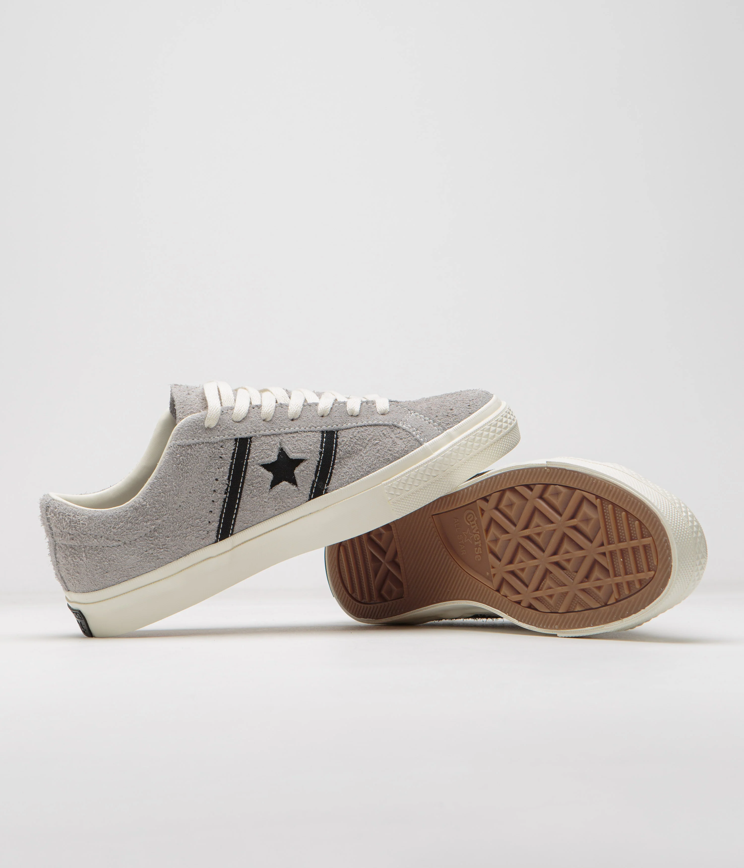Converse One Star Academy Pro Ox Shoes - Totally Neutral / Black / Egret - Image 5