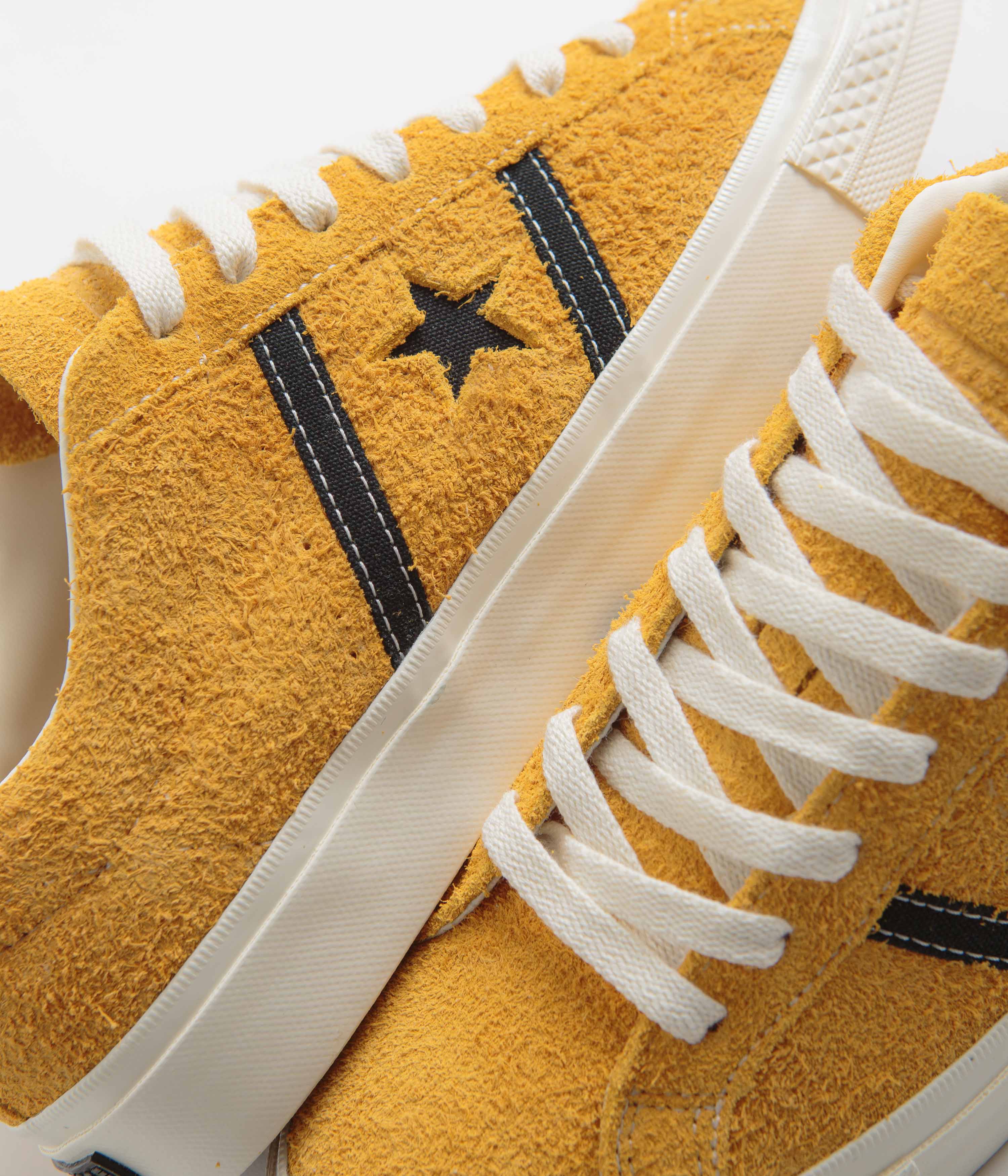 Converse One Star Academy Pro Shoes - Sunflower Gold / Black / Egret - Image 3